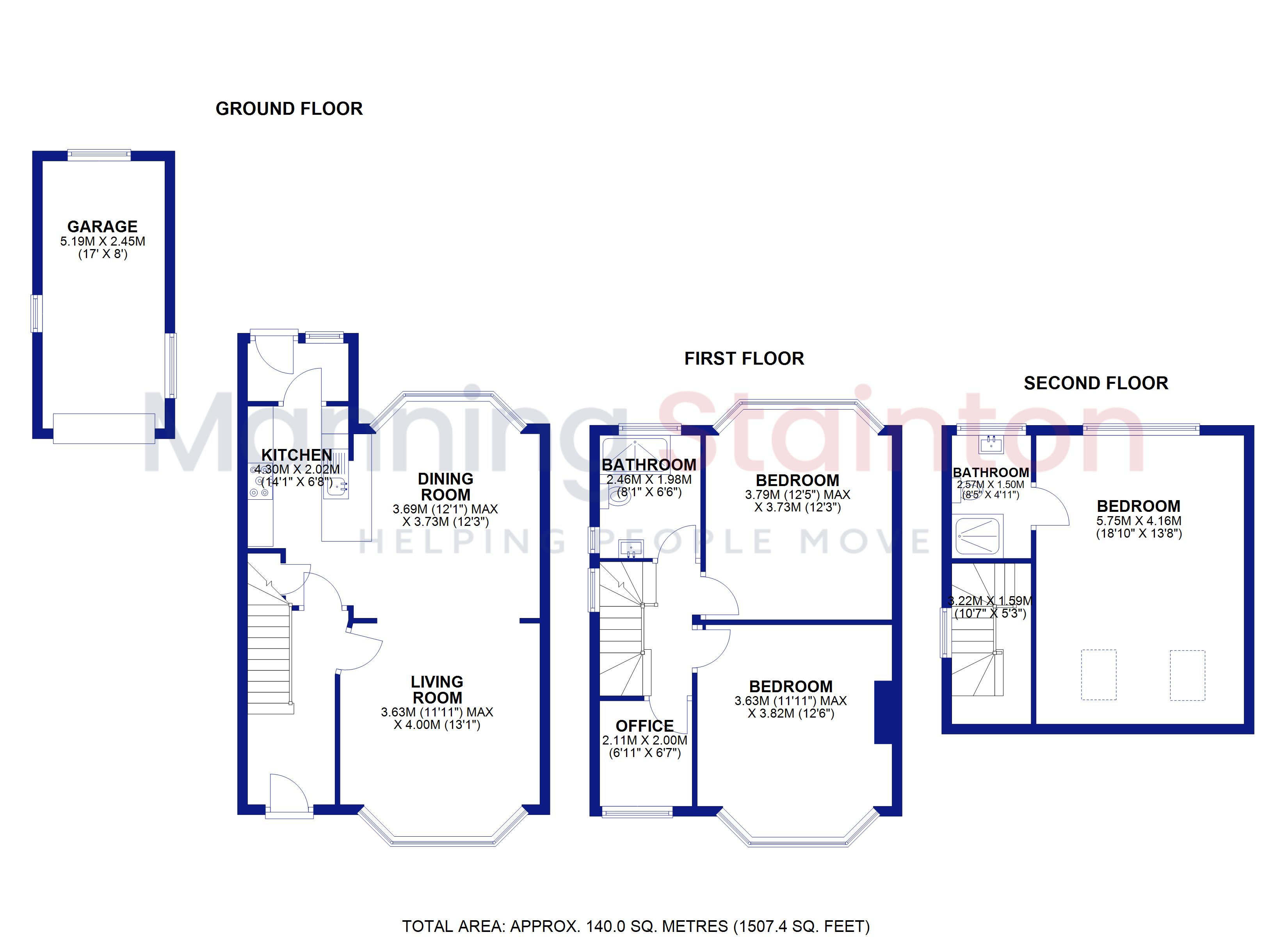 6, Oakwell Oval, Leeds floorplan