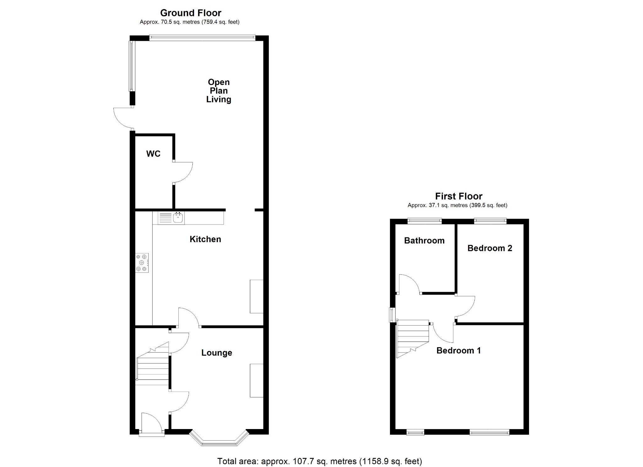 23, Booth Bed Lane, Crewe floorplan
