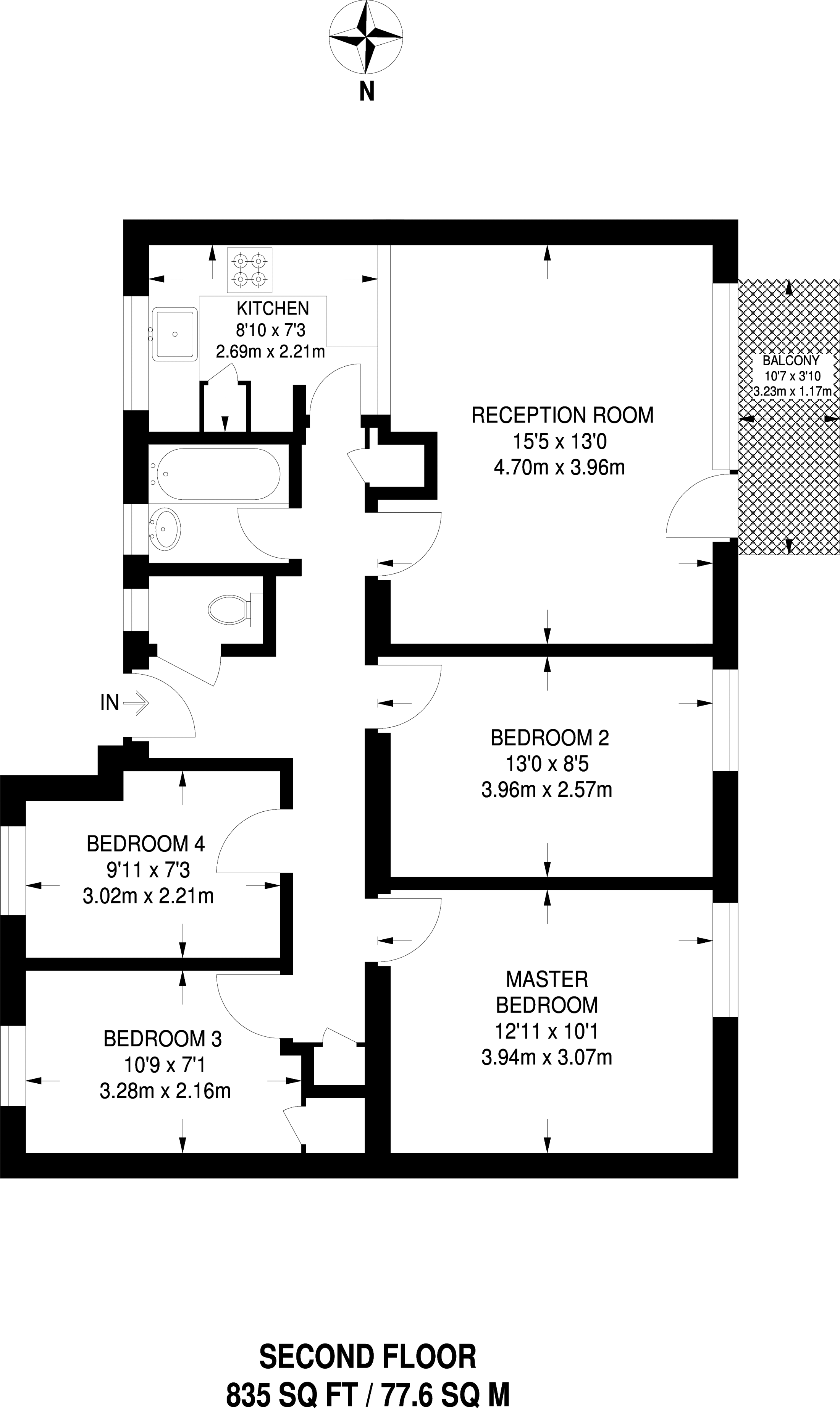 Haymerle Road, Peckham floorplan