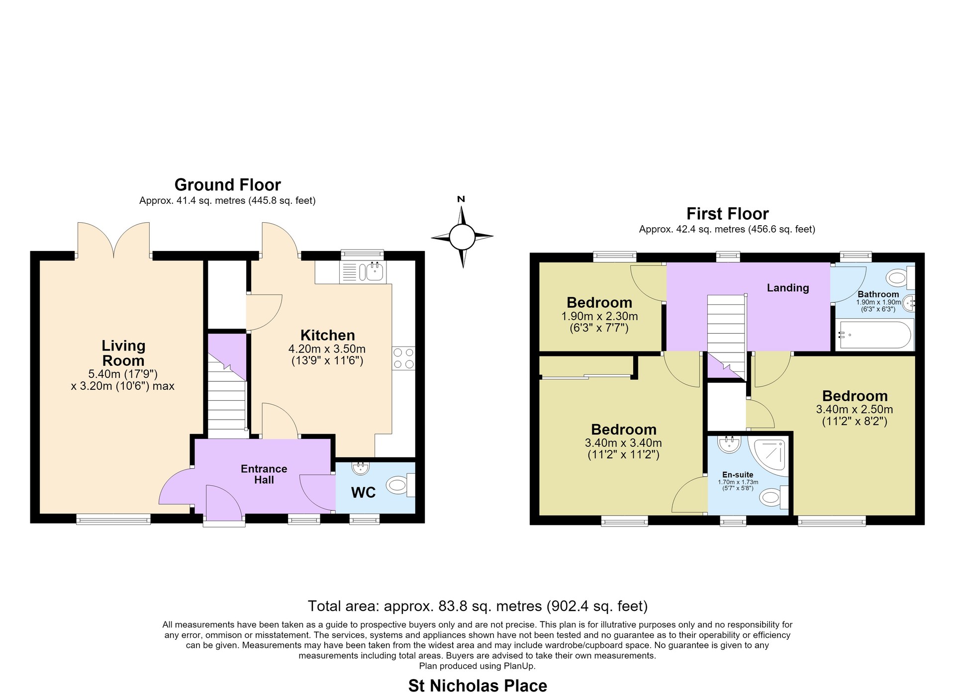 26, St. Nicholas Place, Loughton floorplan