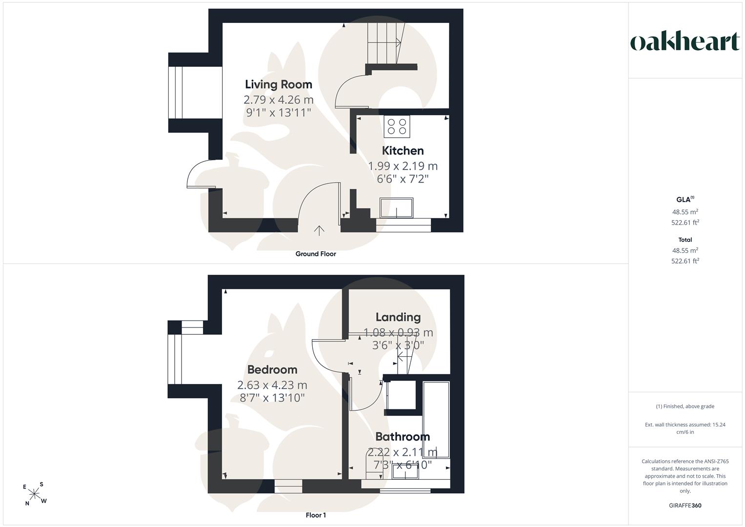 Chinook, Colchester floorplan