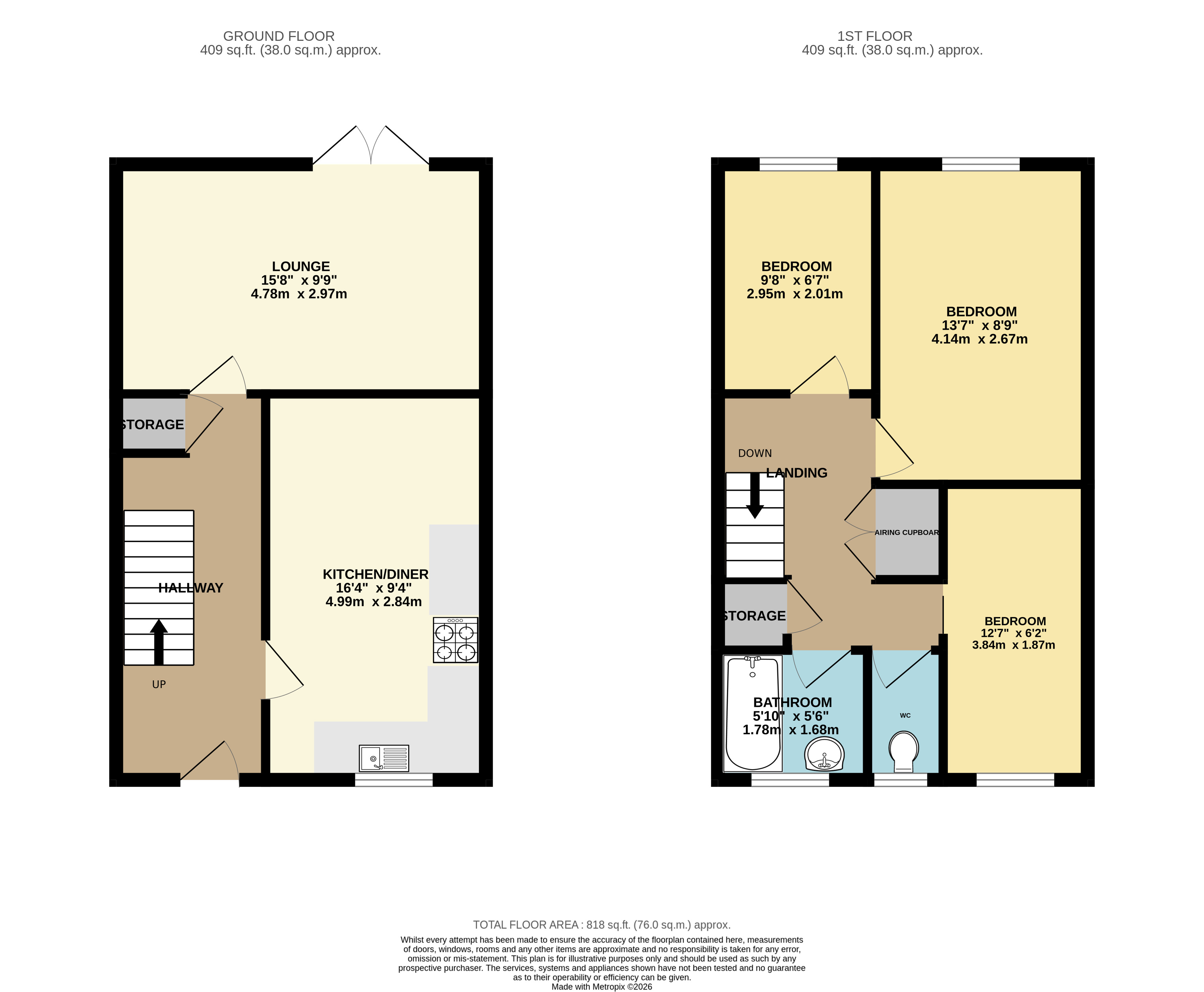 28, Little Bargate Street, Lincoln floorplan