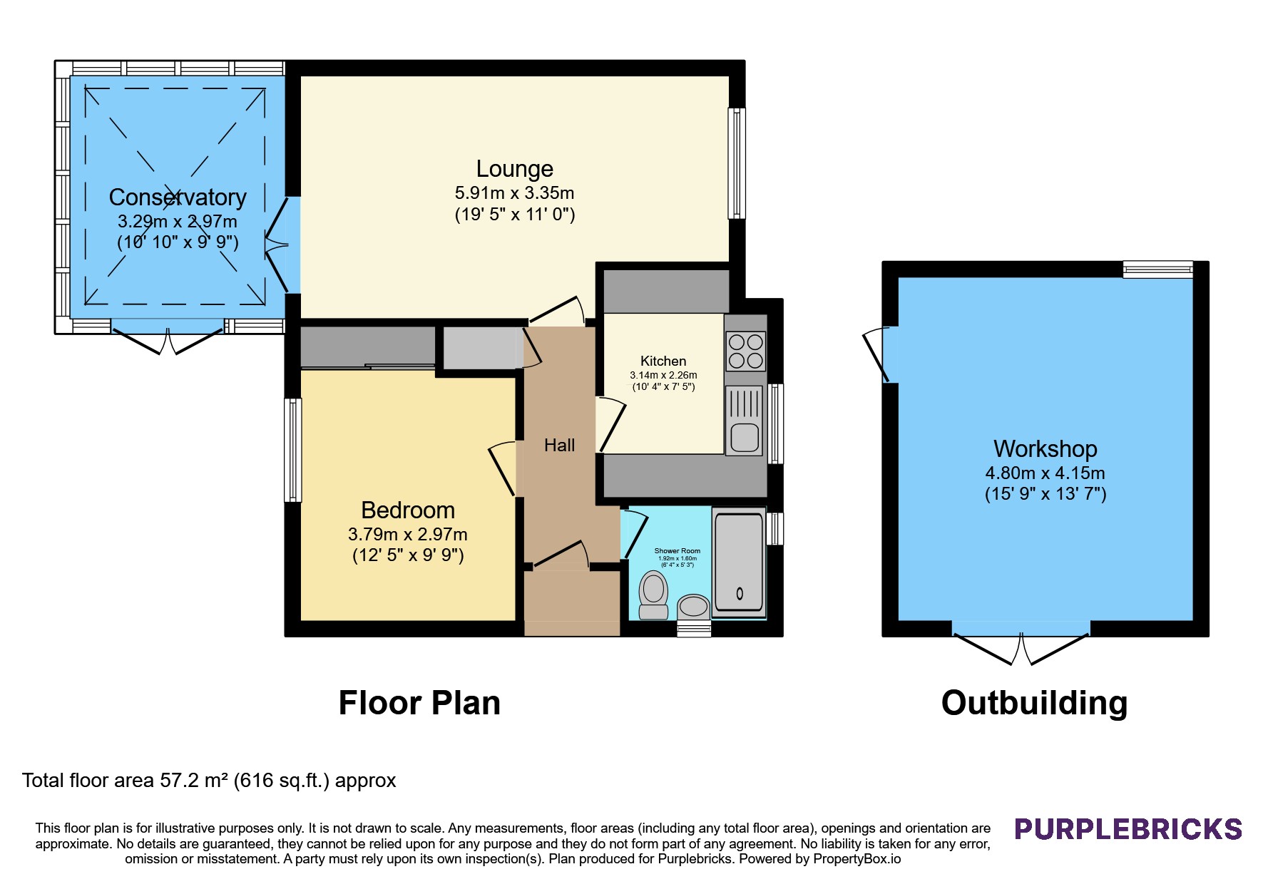 Moss Close, Liss floorplan