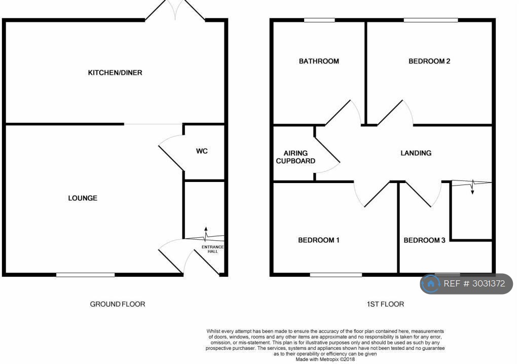 Viscount Close, Pinchbeck, Spalding floorplan
