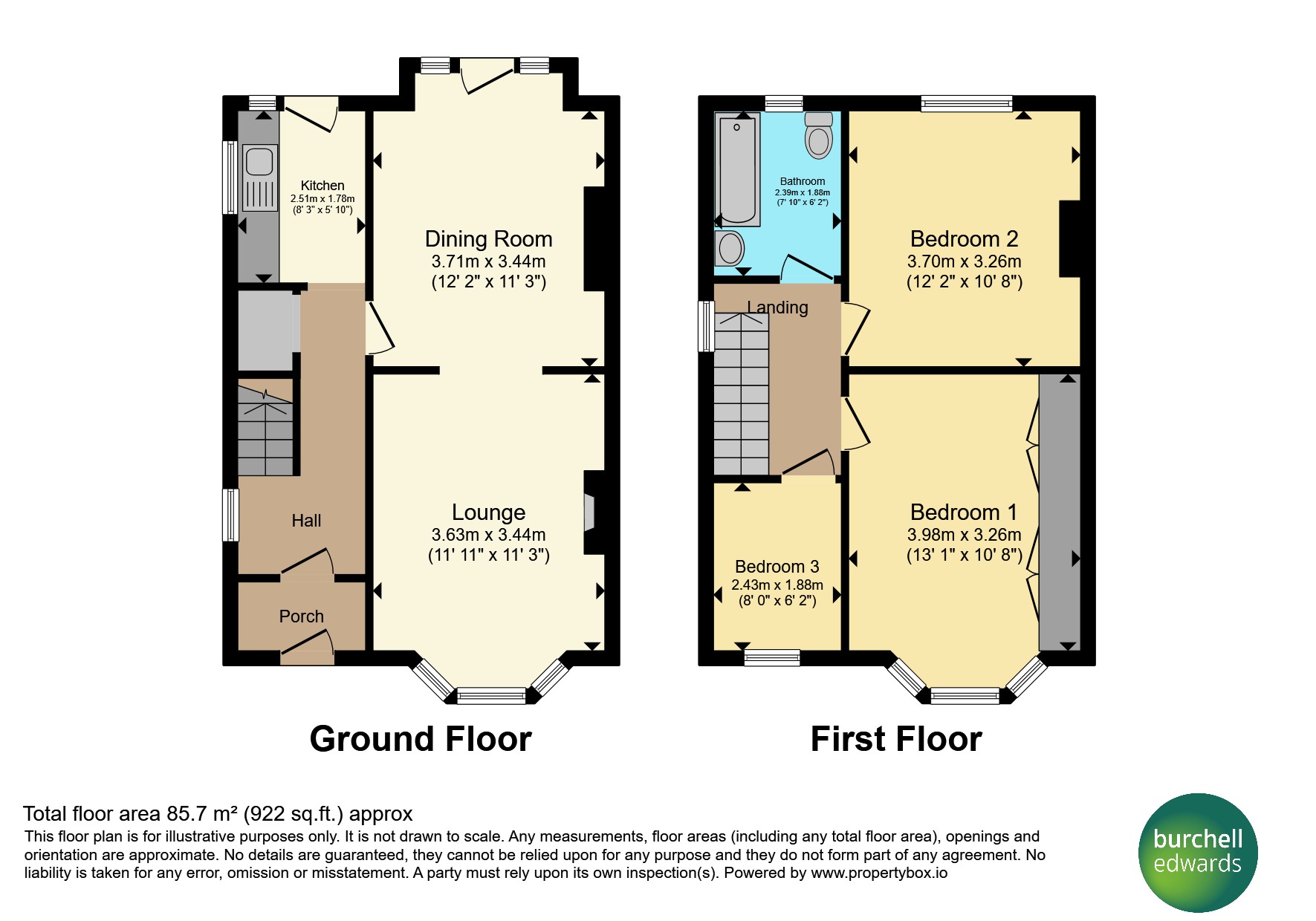 6, Farrington Road, Birmingham floorplan