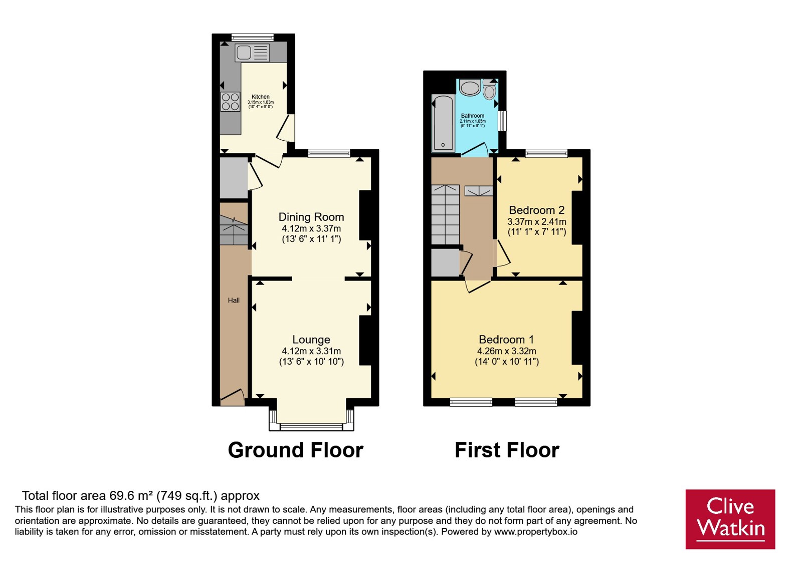 5, Black Lion Lane, Ellesmere Port floorplan