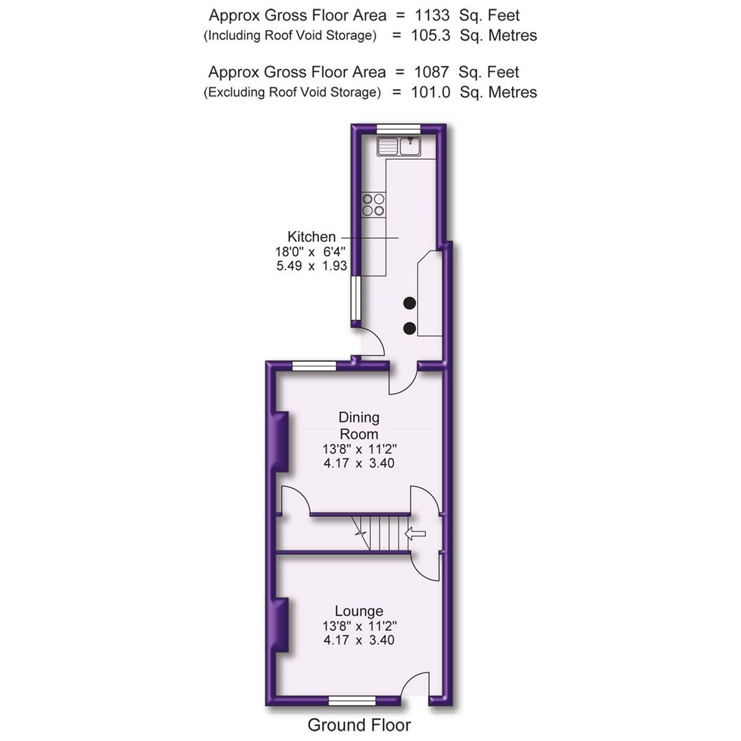 38, Priory Street, Altrincham floorplan