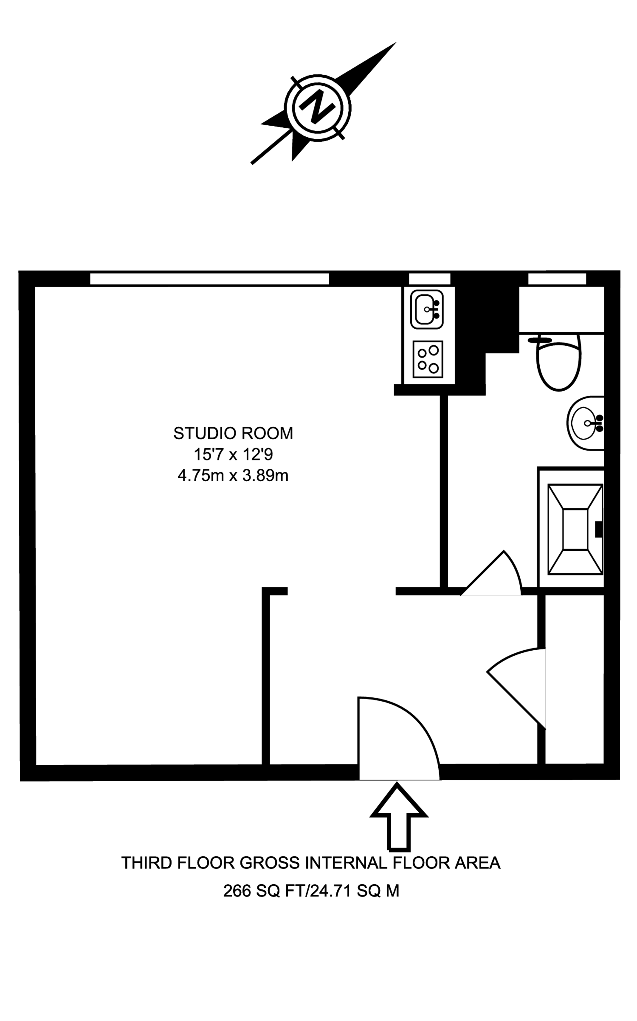 Sloane Avenue Mansions, Chelsea floorplan