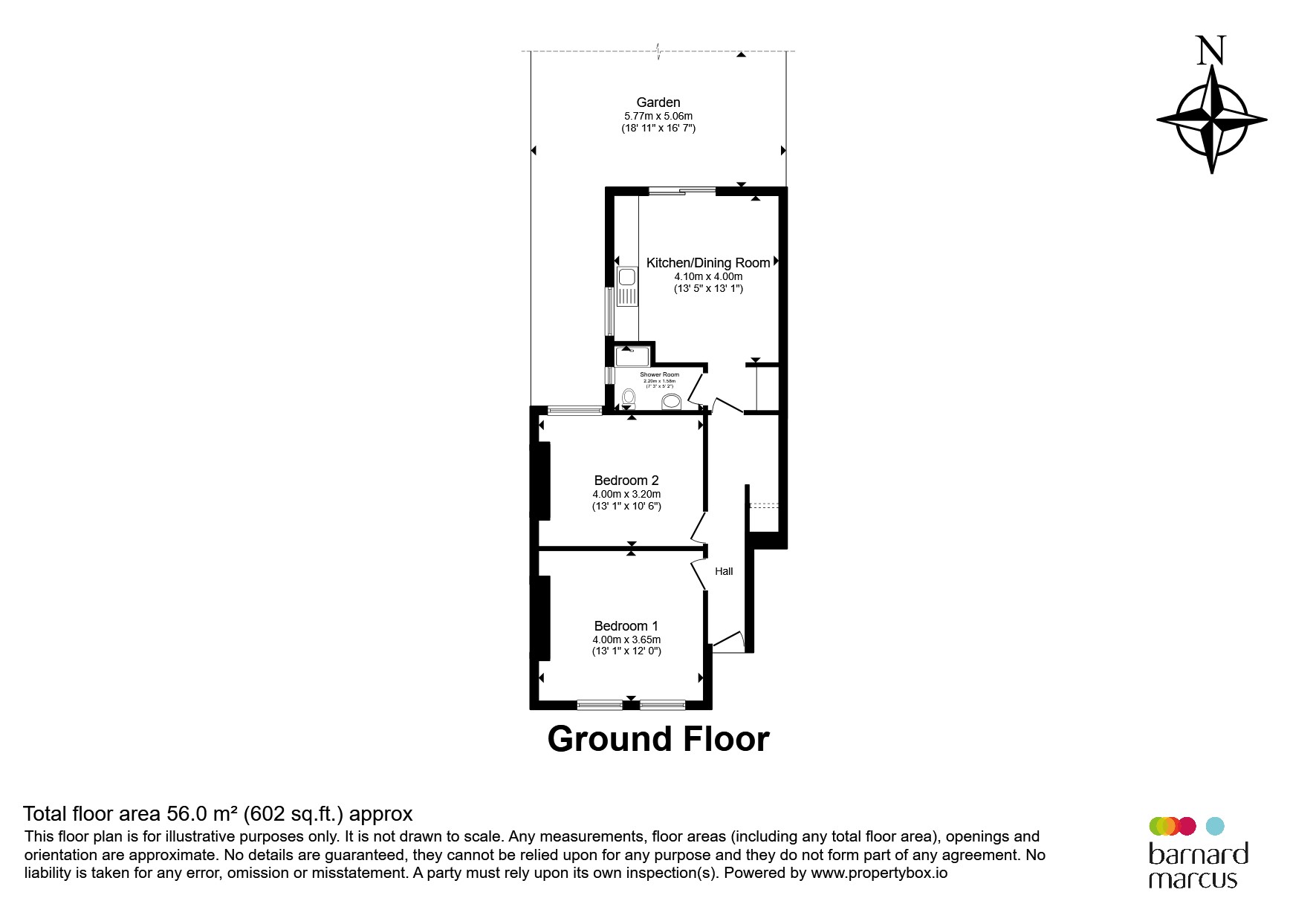 21, Goldsboro Road, London floorplan