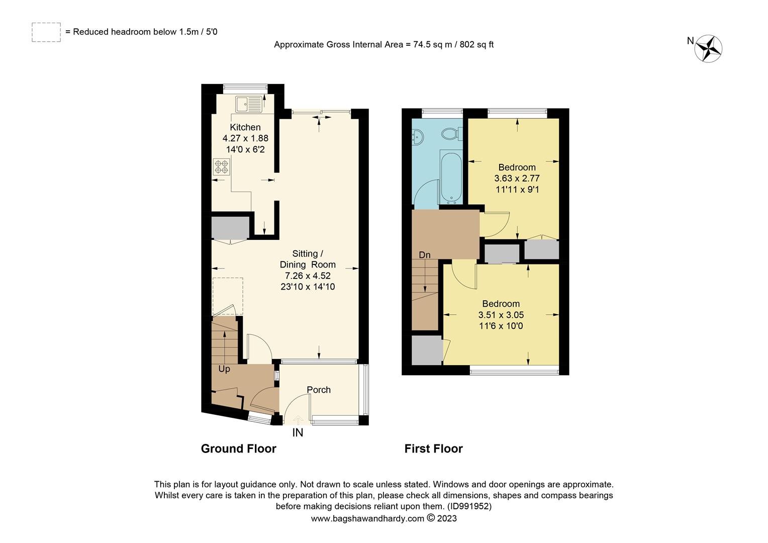 Greenacres, Oxted floorplan