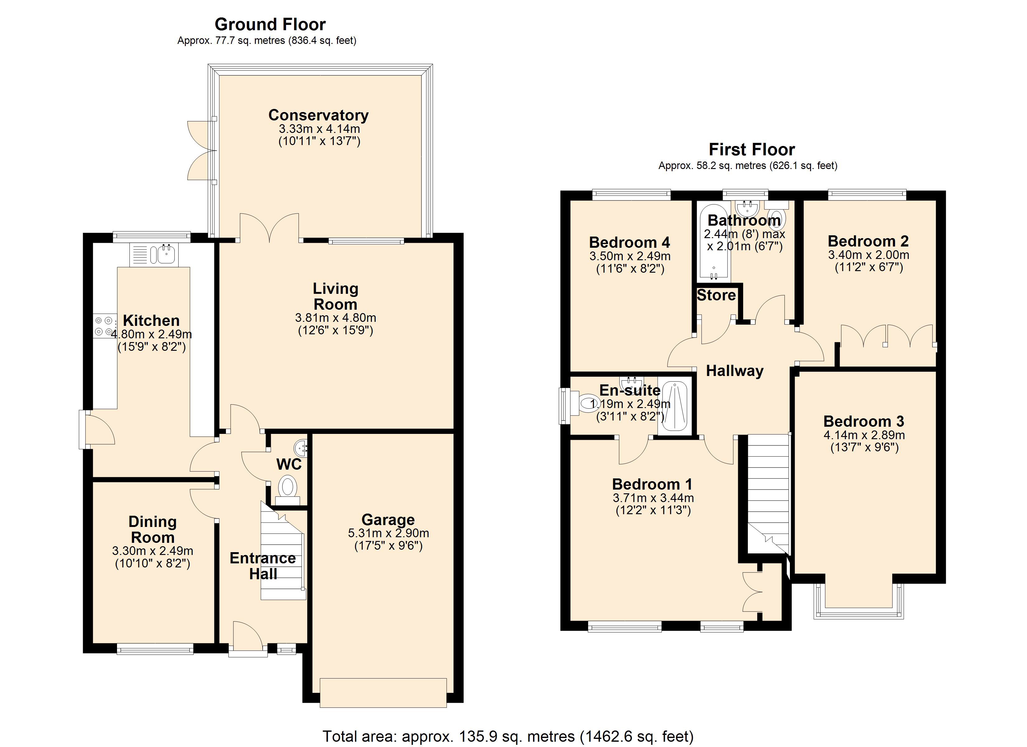 4 Bedrooms Detached house for sale in Islay Close, Rothwell, Leeds LS26