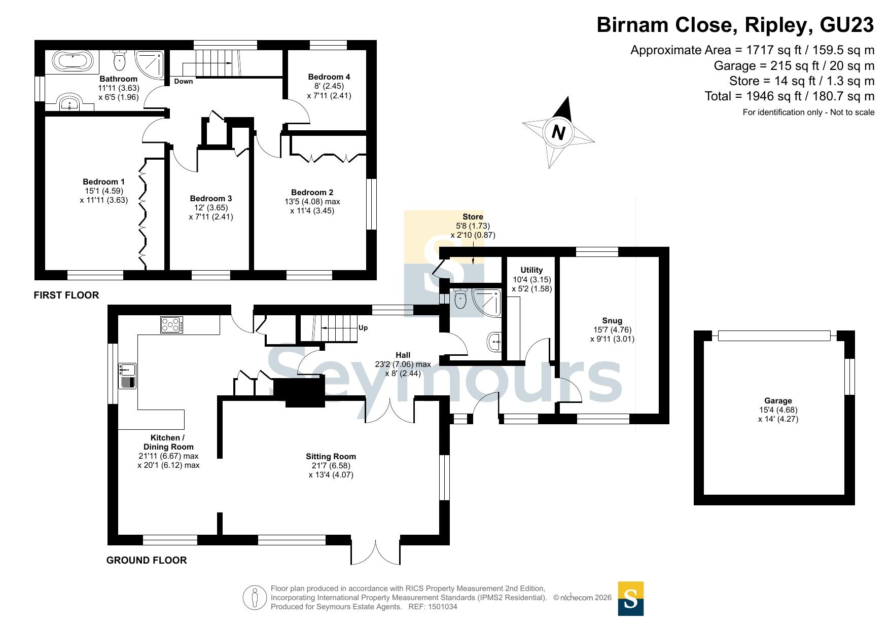 12, Birnam Close, Surrey floorplan