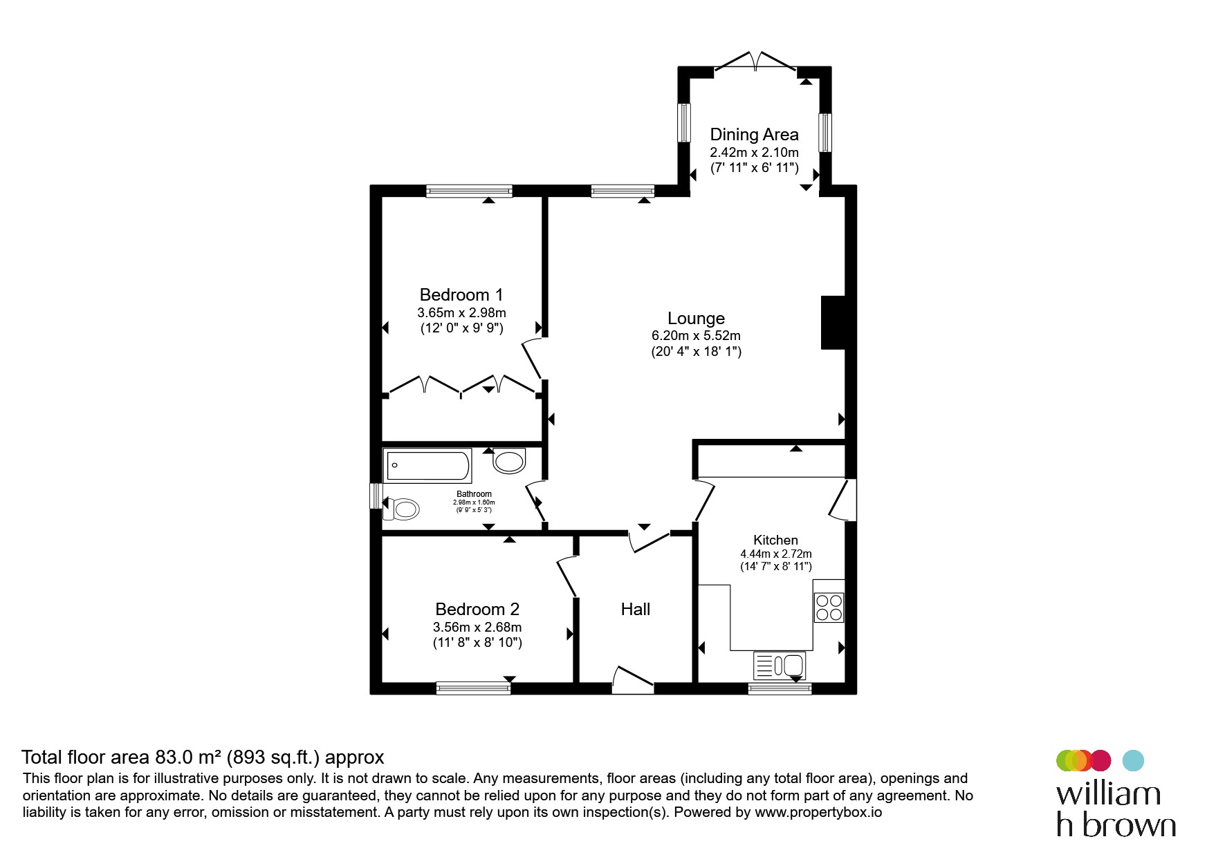 10a, Highfield Close, Cambridge floorplan