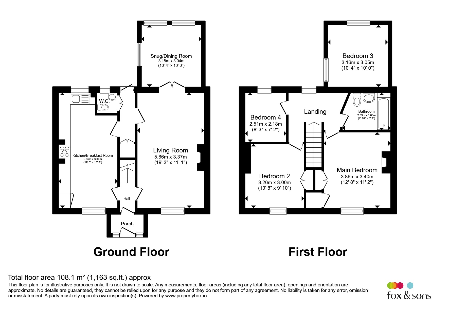 Shira Cottage, ,, Chard floorplan