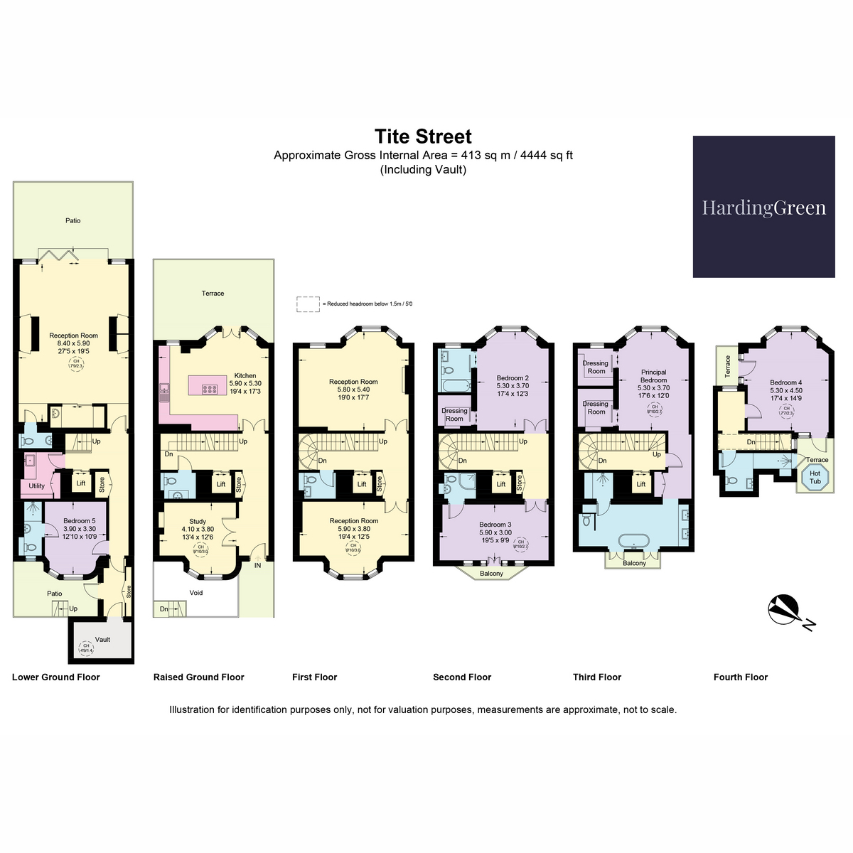 36, Tite Street, London floorplan