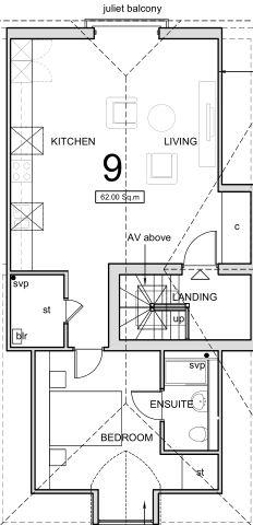 Flat 9 Ascot House, 8 Andrews Close, Epsom floorplan