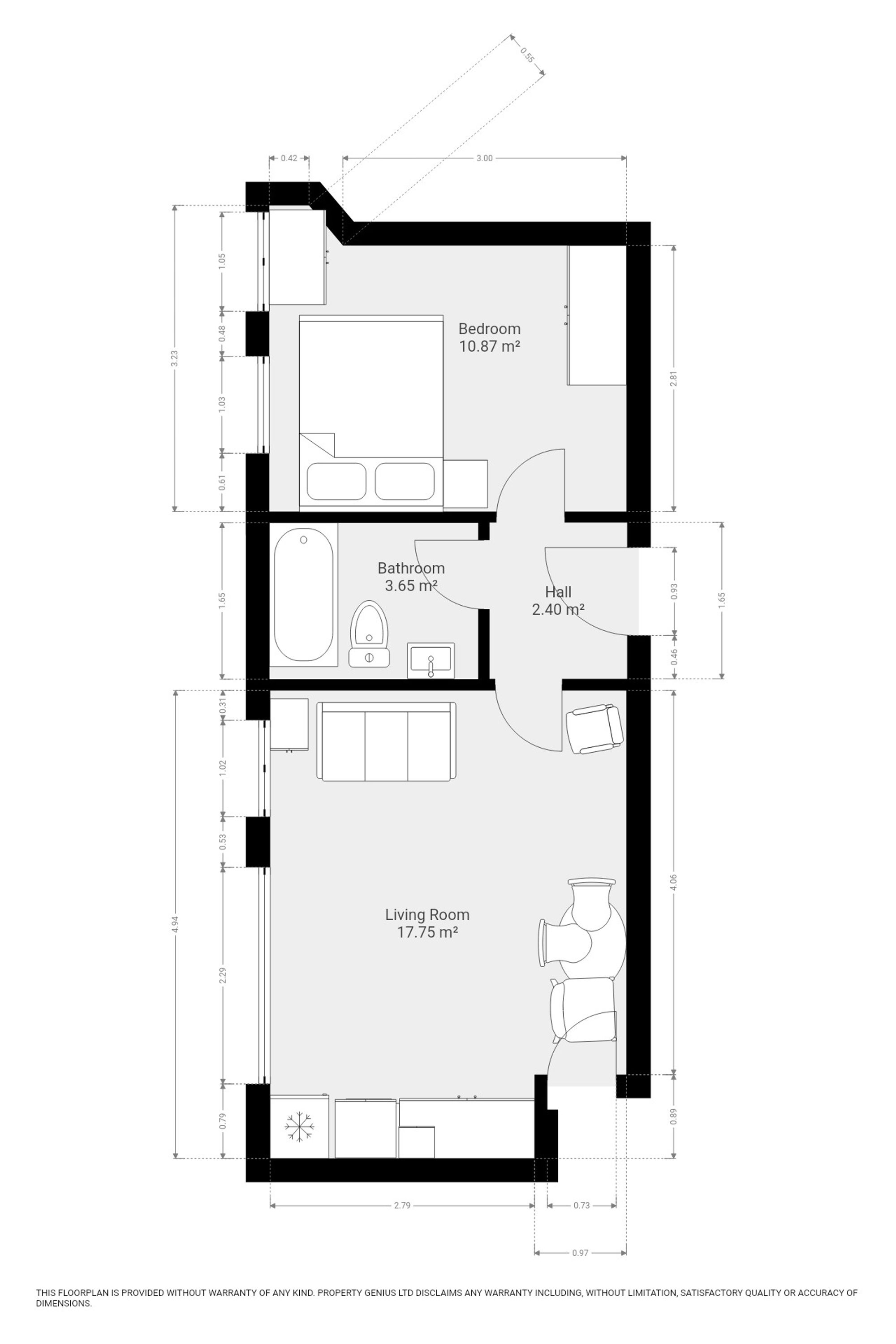 Apt 90, Roberts House, Altrincham floorplan