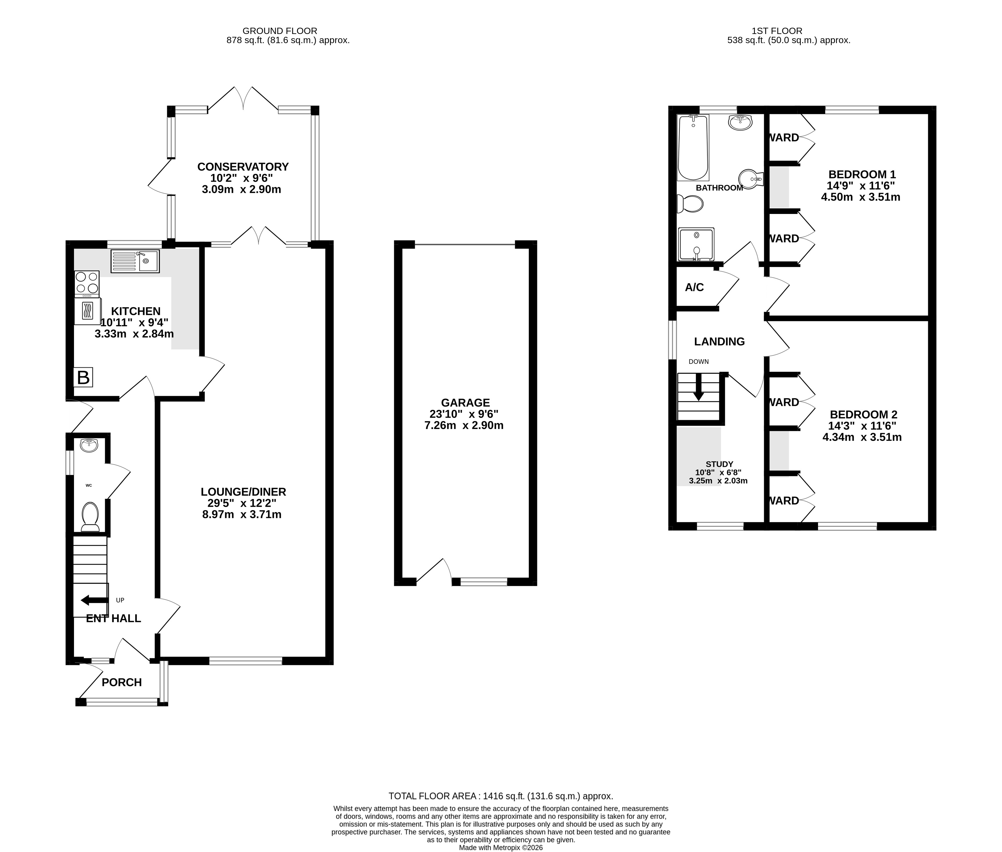 Belmont, 54a, Queens Road, Dorset floorplan