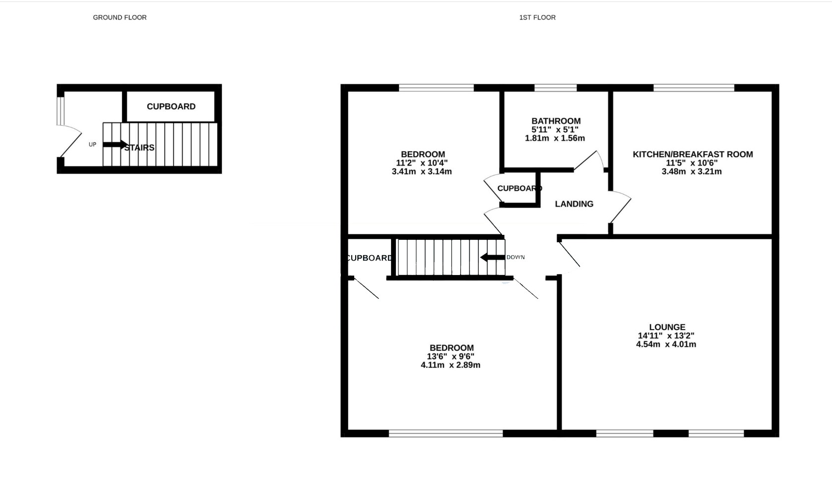 8, Lowndes Close, Stoke-on-Trent floorplan