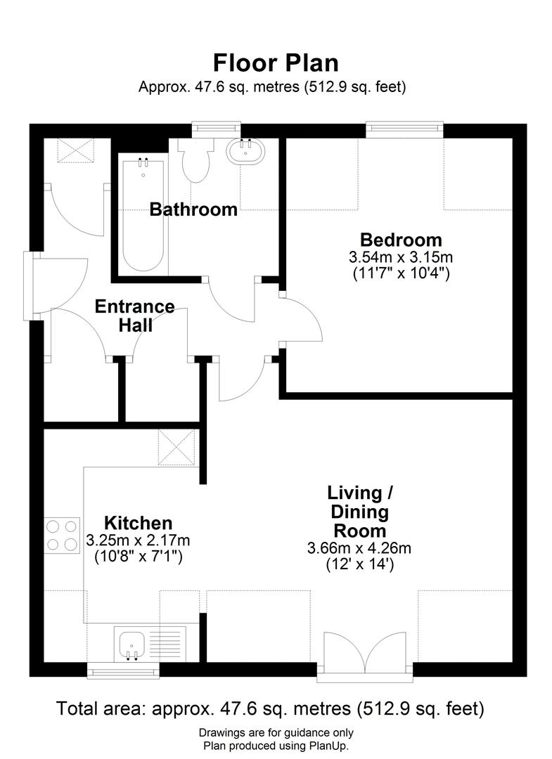 70, Harvey Way, Cambridge floorplan