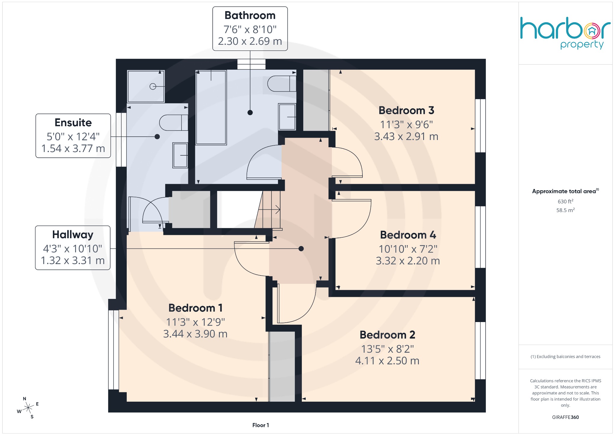 6 Craigswood Way, Baillieston, City Of Glasgow floorplan