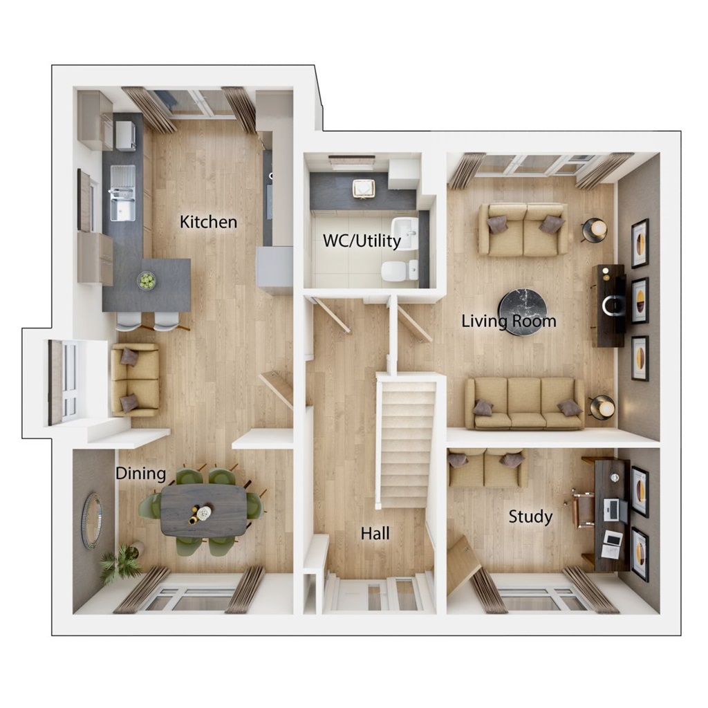 Fortibus Fields At Apsham Grange, Marine Drive, Topsham floorplan