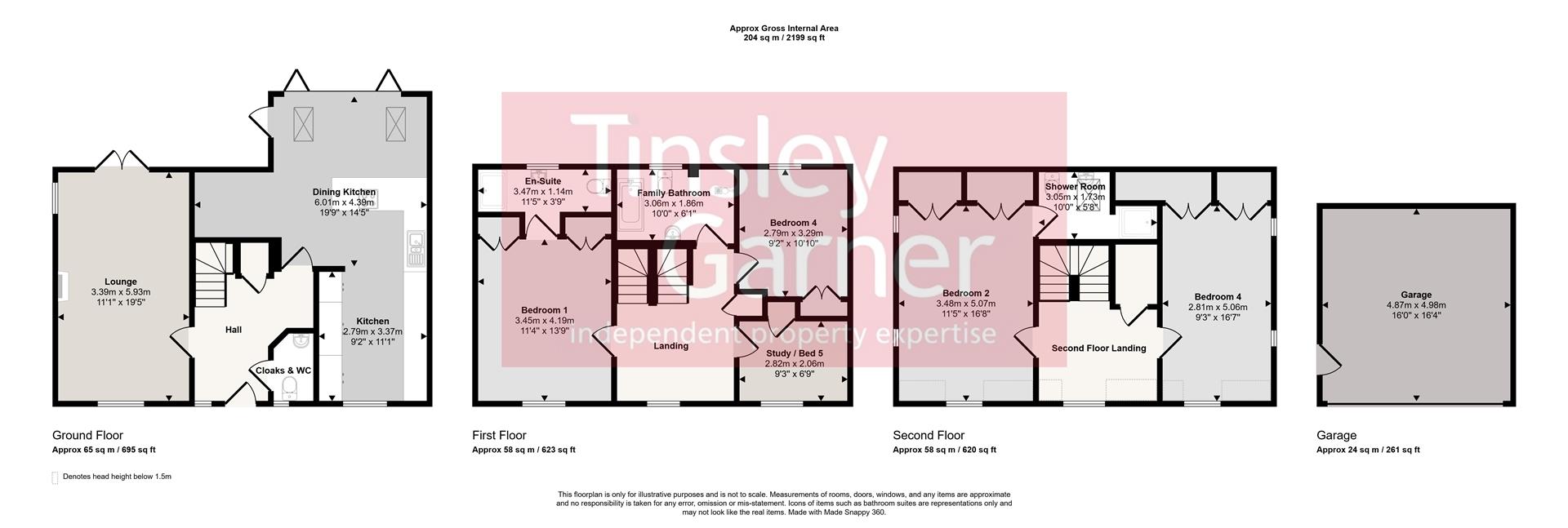 1, Caldon Way, Stone floorplan