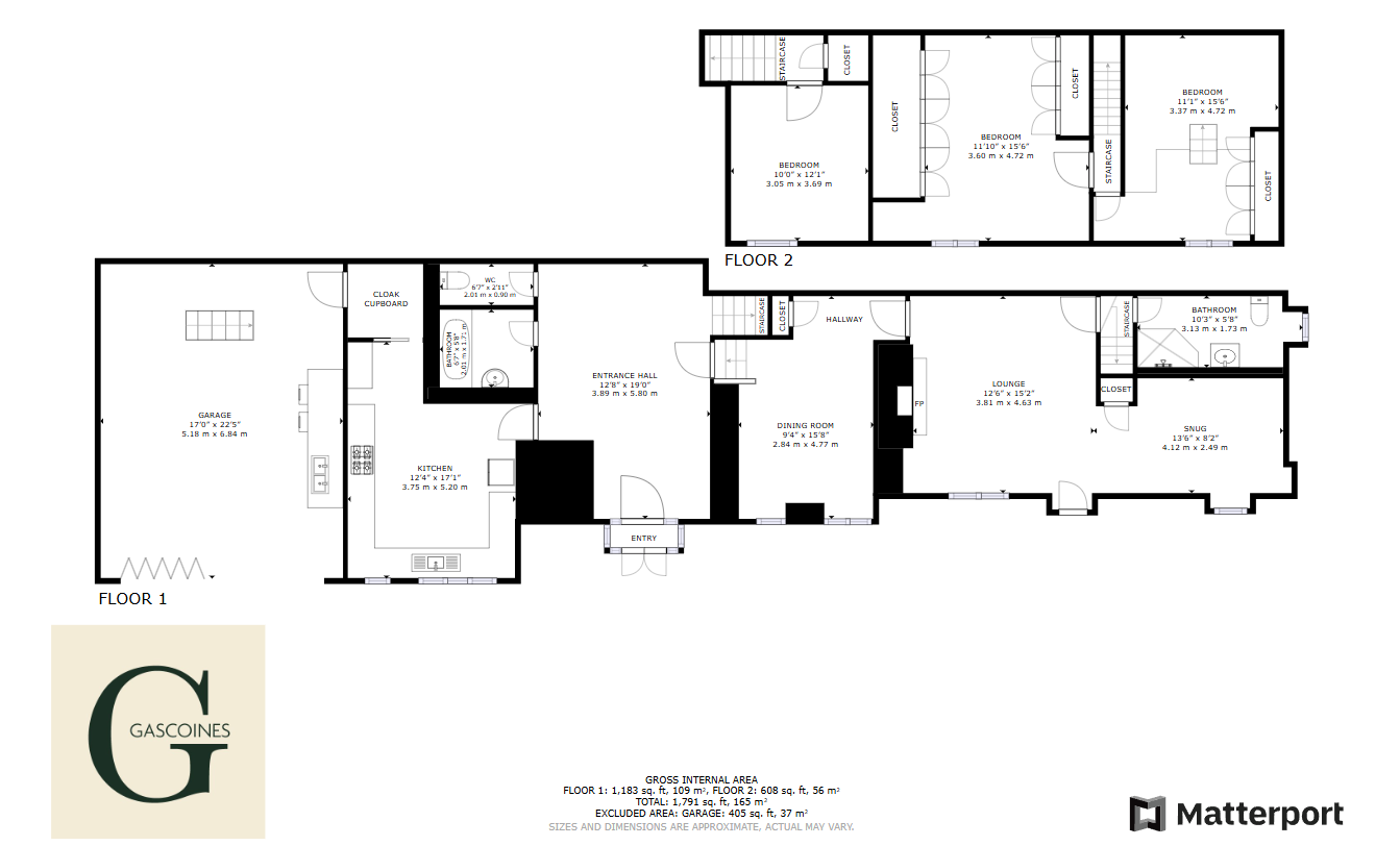 58, Church Street, Nottingham floorplan
