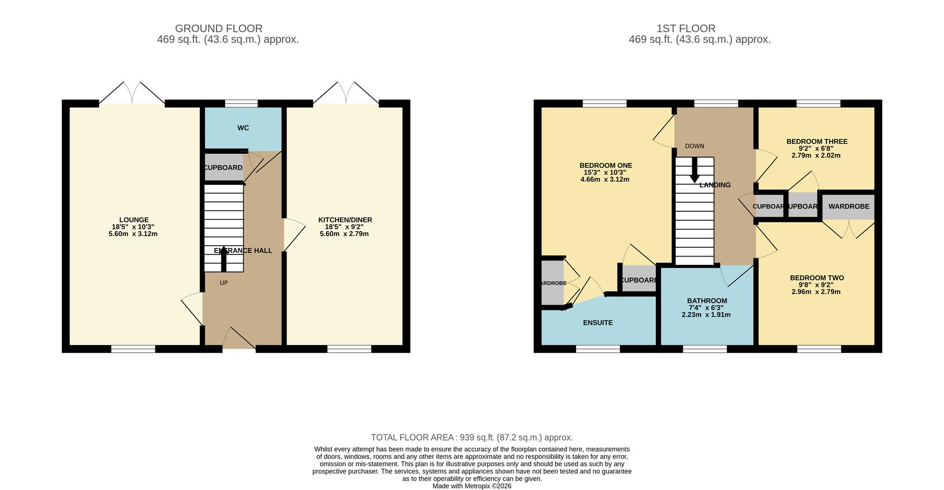 29, Syerston Way, Newark floorplan