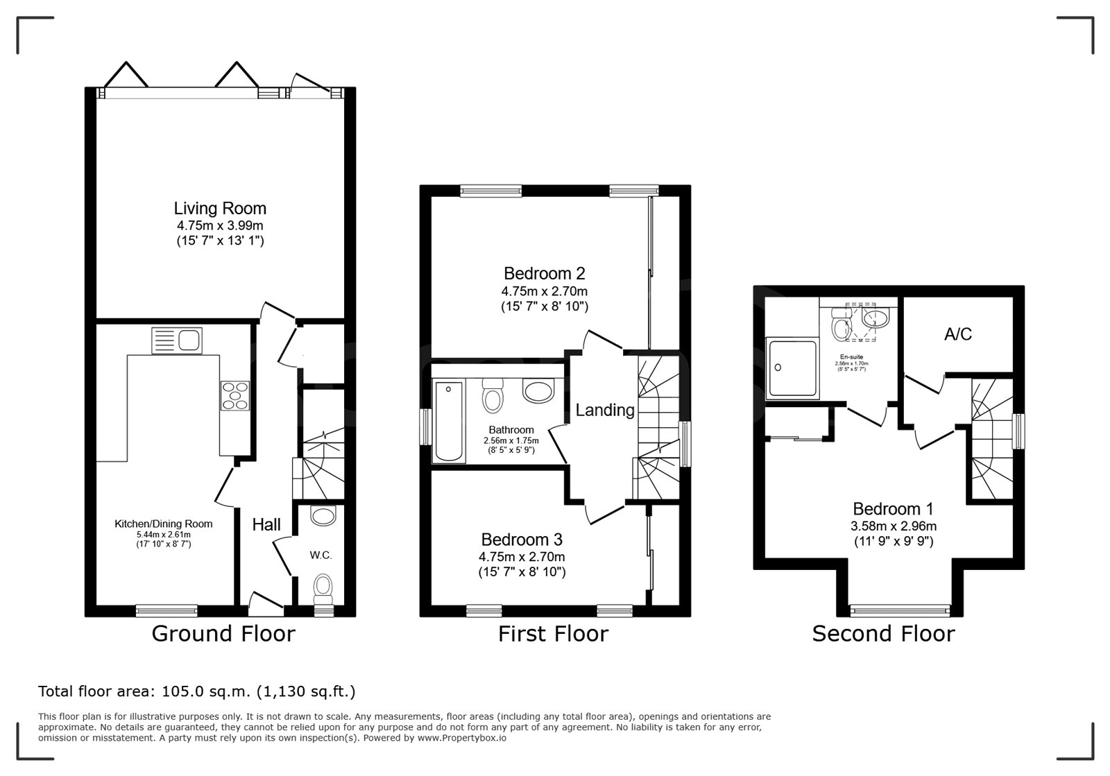 32, Repton Crescent, Reading floorplan