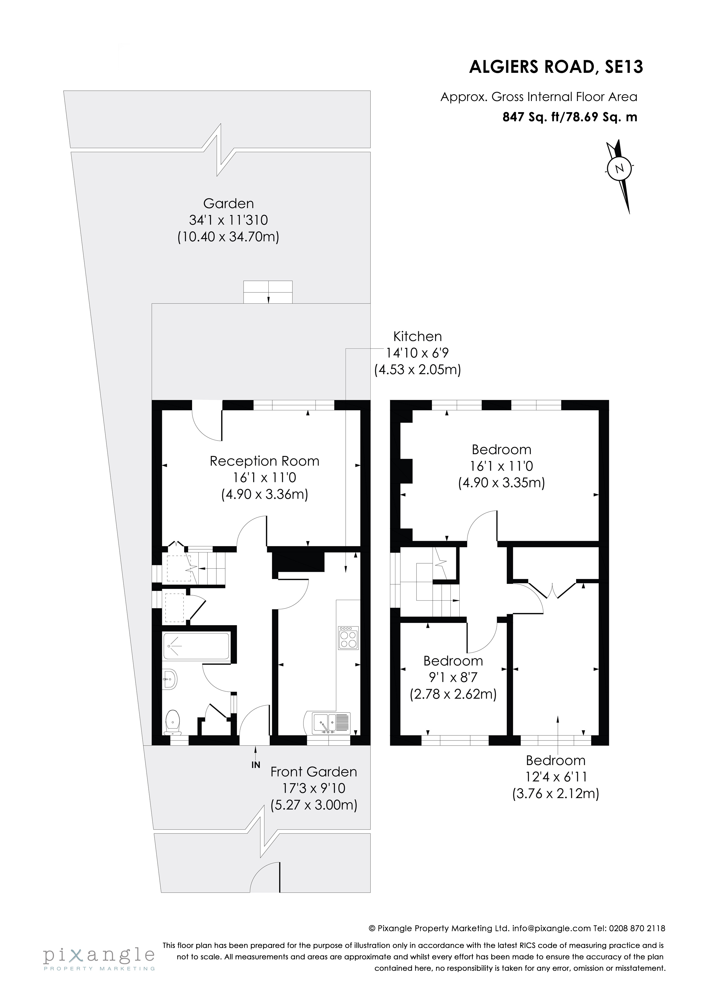 3 Bedrooms Terraced house for sale in Algiers Road, London SE13