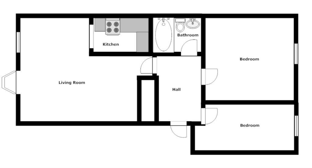 2 Bedrooms Flat to rent in Goddard Close, Maidenbower, Crawley RH10