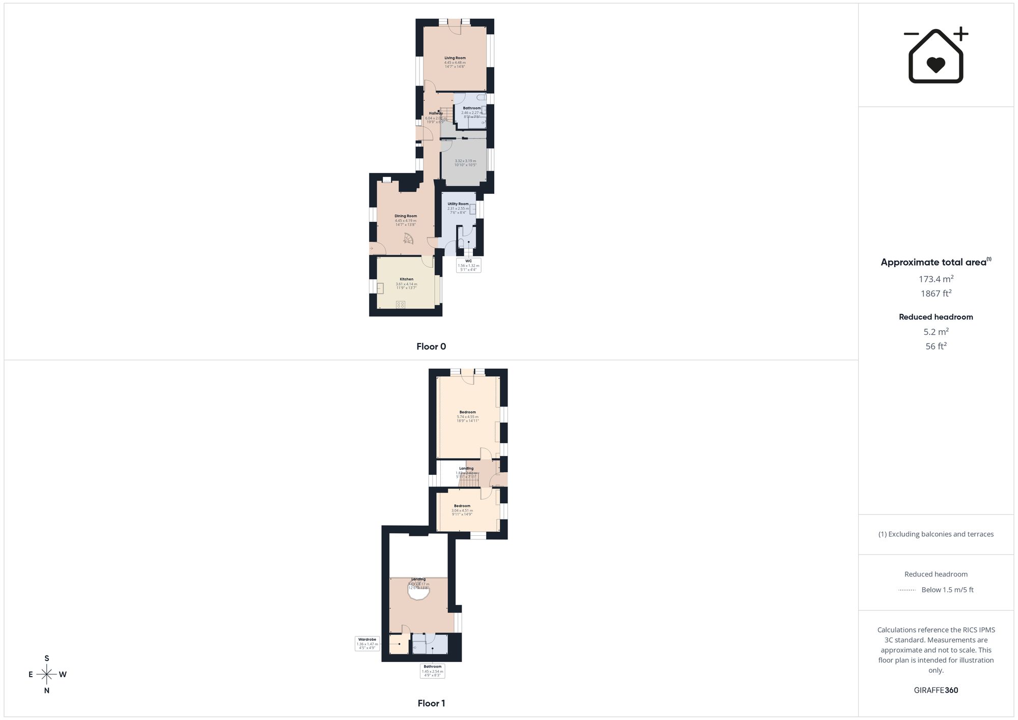 Wallaston Green Cottage, Pembroke floorplan