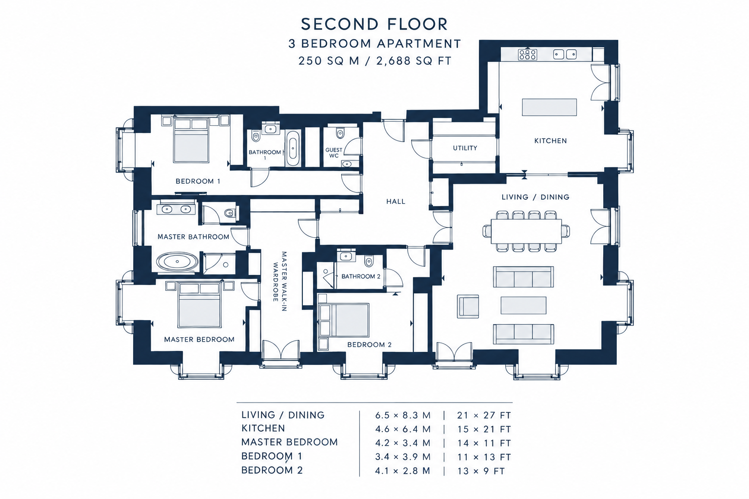 50, St. Edmunds Terrace, London floorplan