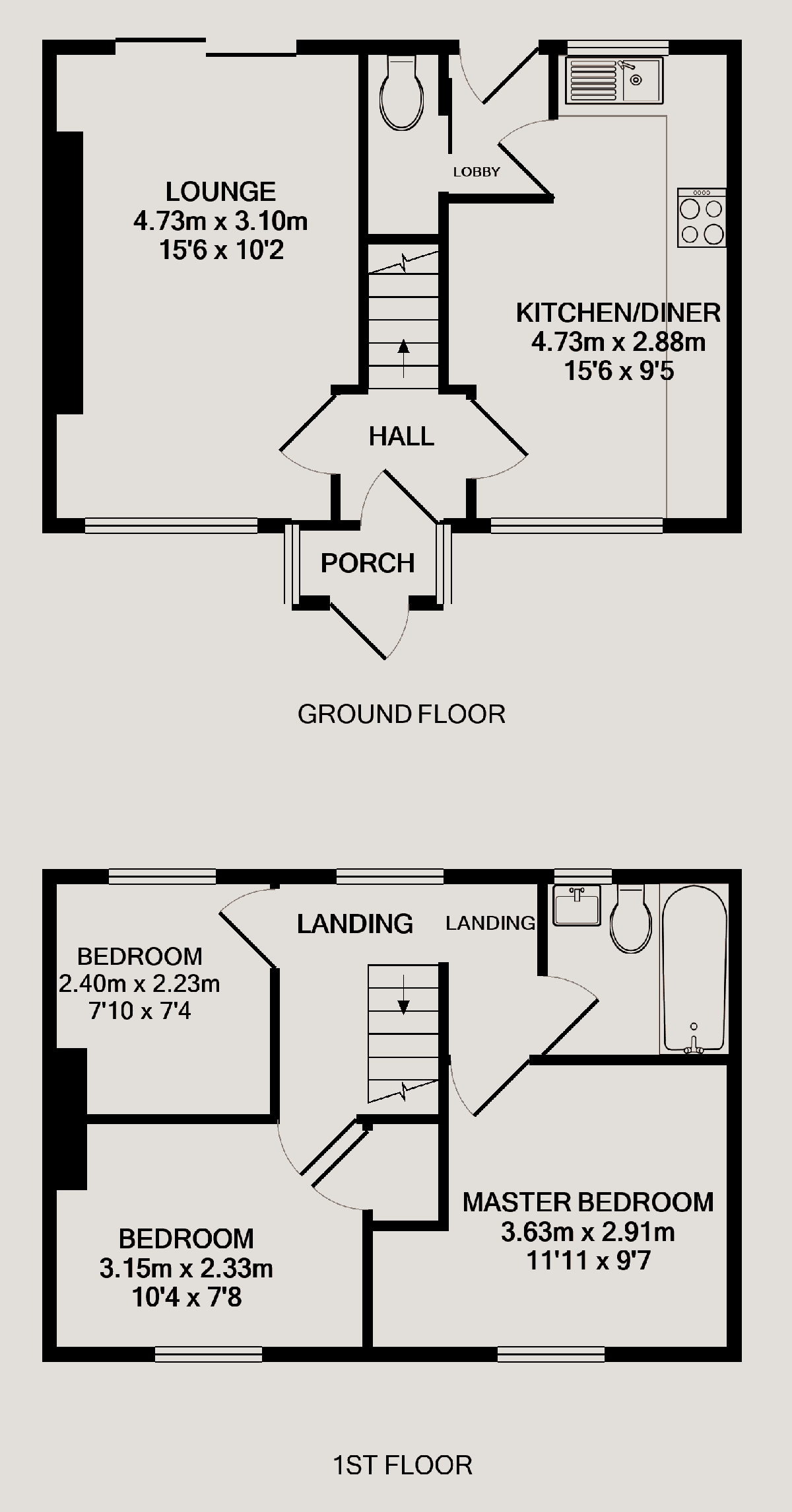19, Pulteney Road, Loughborough floorplan