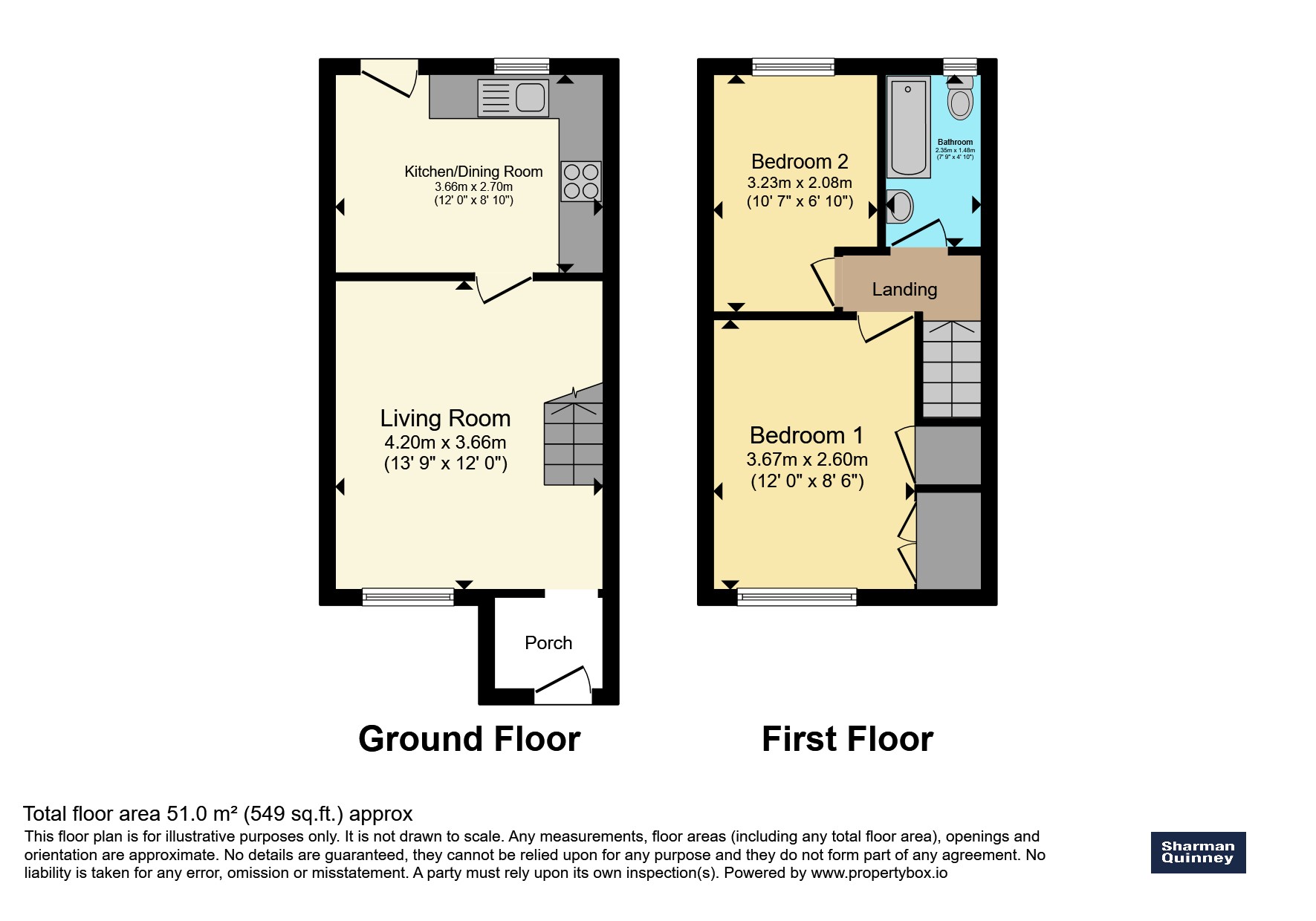23, Uldale Way, PETERBOROUGH floorplan