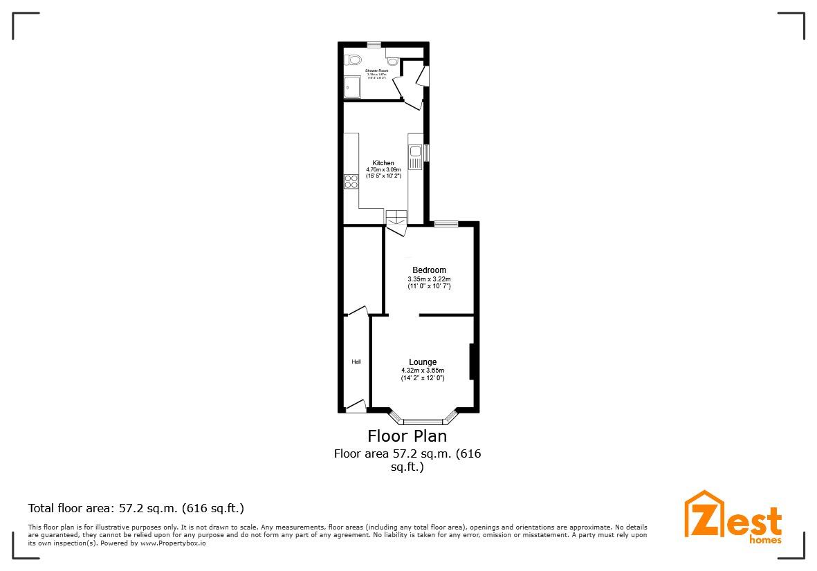 2a, Cavendish Road, Herne Bay floorplan