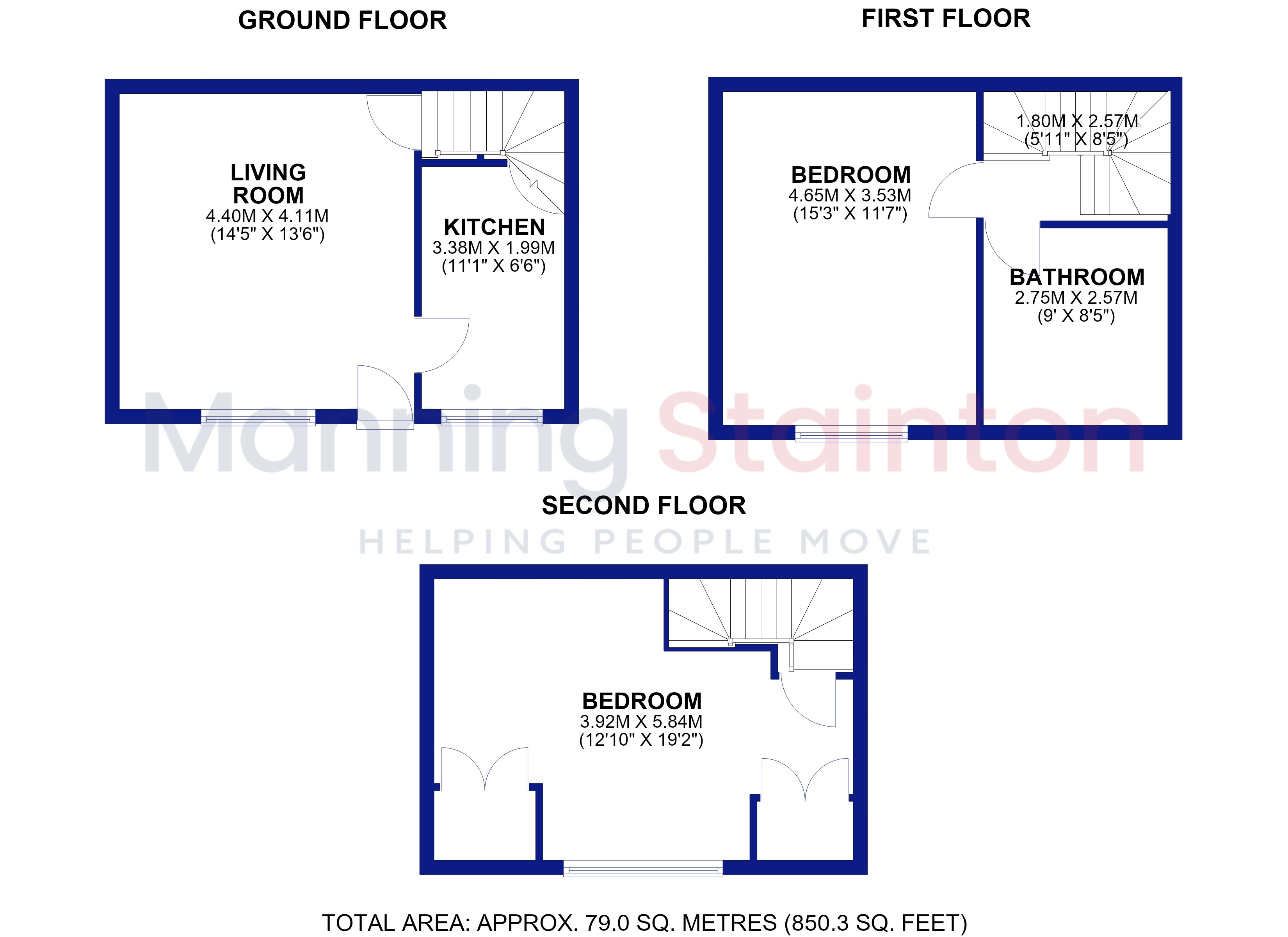 19, Kirkham Street, West Yorkshire floorplan