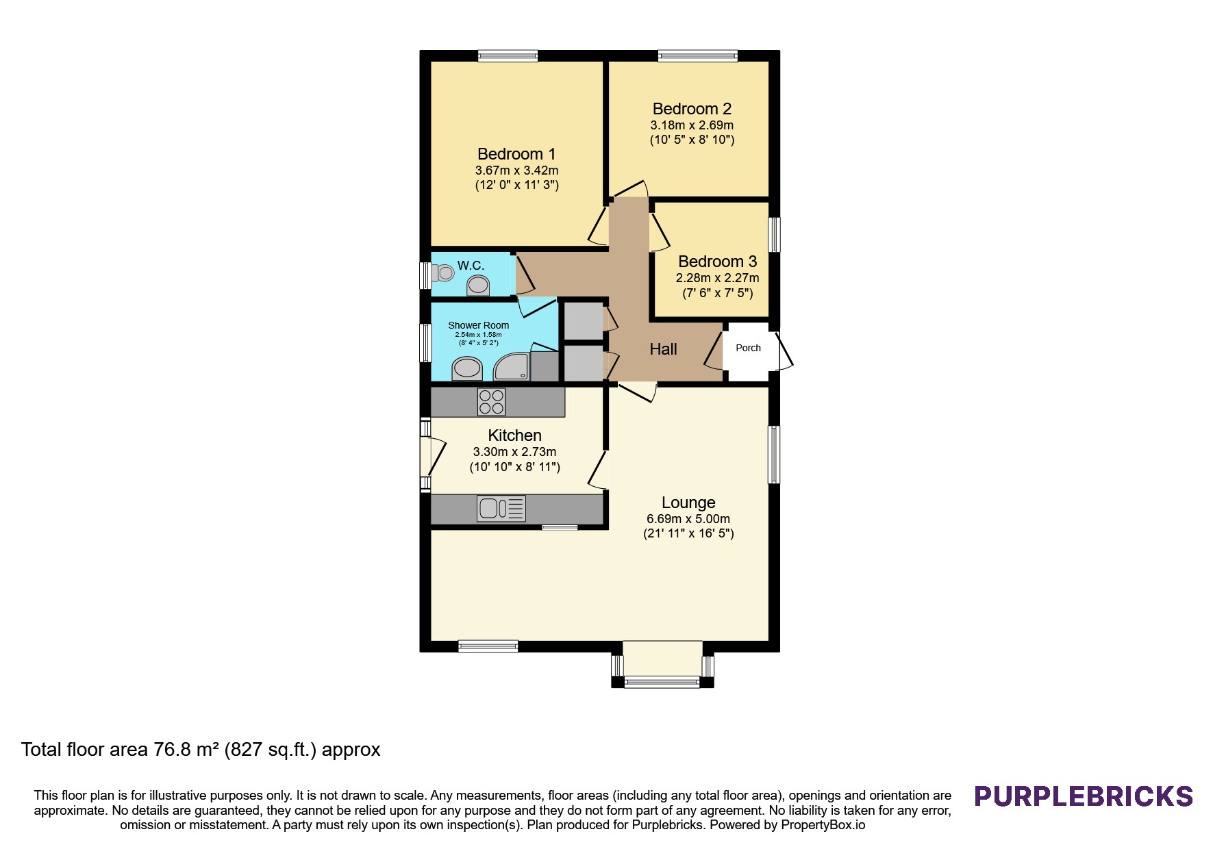 74, Westlands, Rustington, Littlehampton floorplan