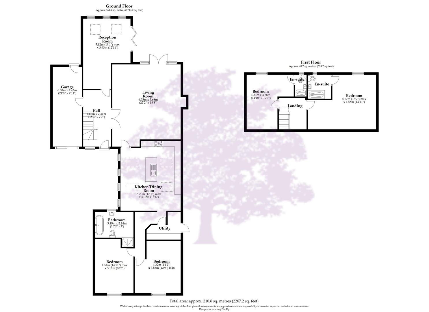 66, Flax Bourton Road, Failand floorplan