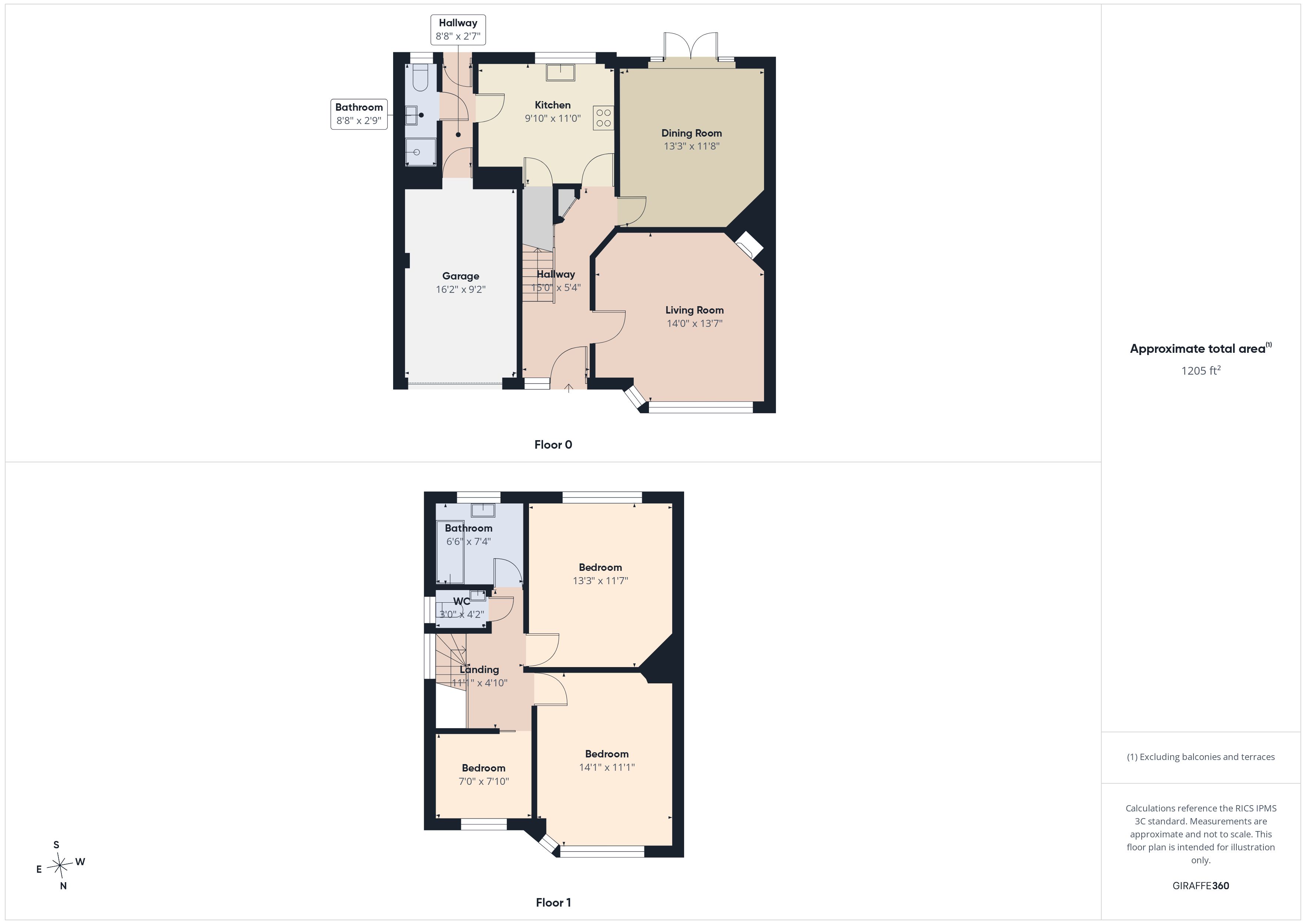 18, Ferndale Road, Ashford floorplan