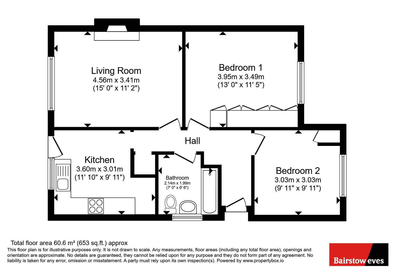 42, Walton Road, Frinton-on-Sea floorplan