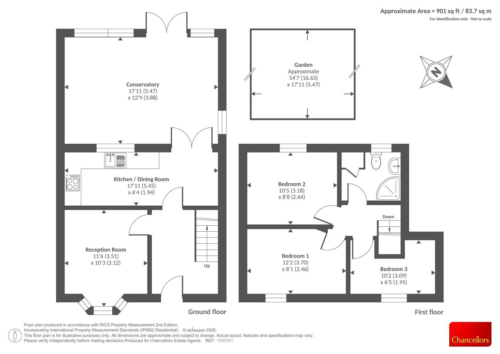 Rymers Lane, Oxfordshire floorplan