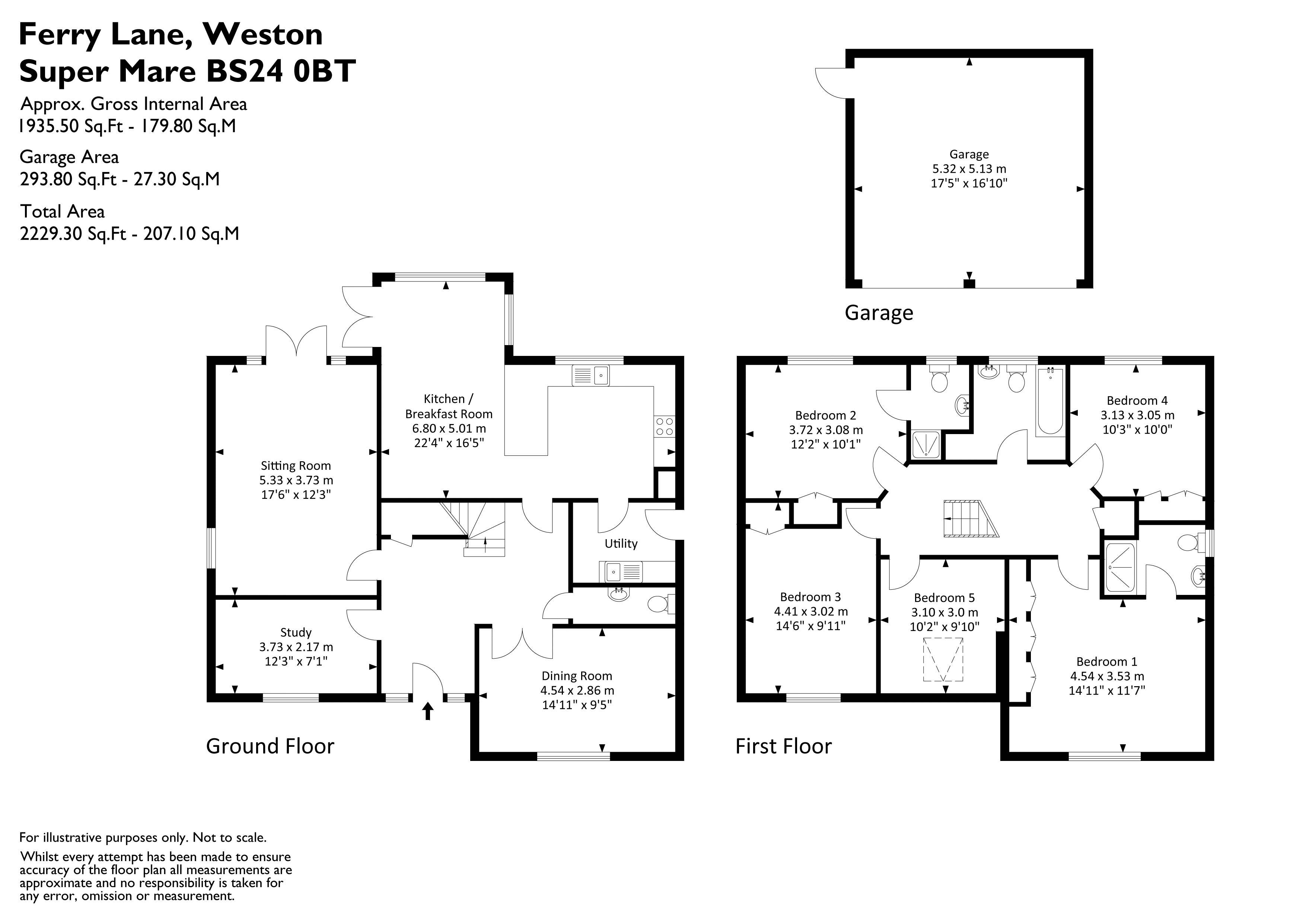 19, Ferry Lane, Weston-Super-Mare floorplan