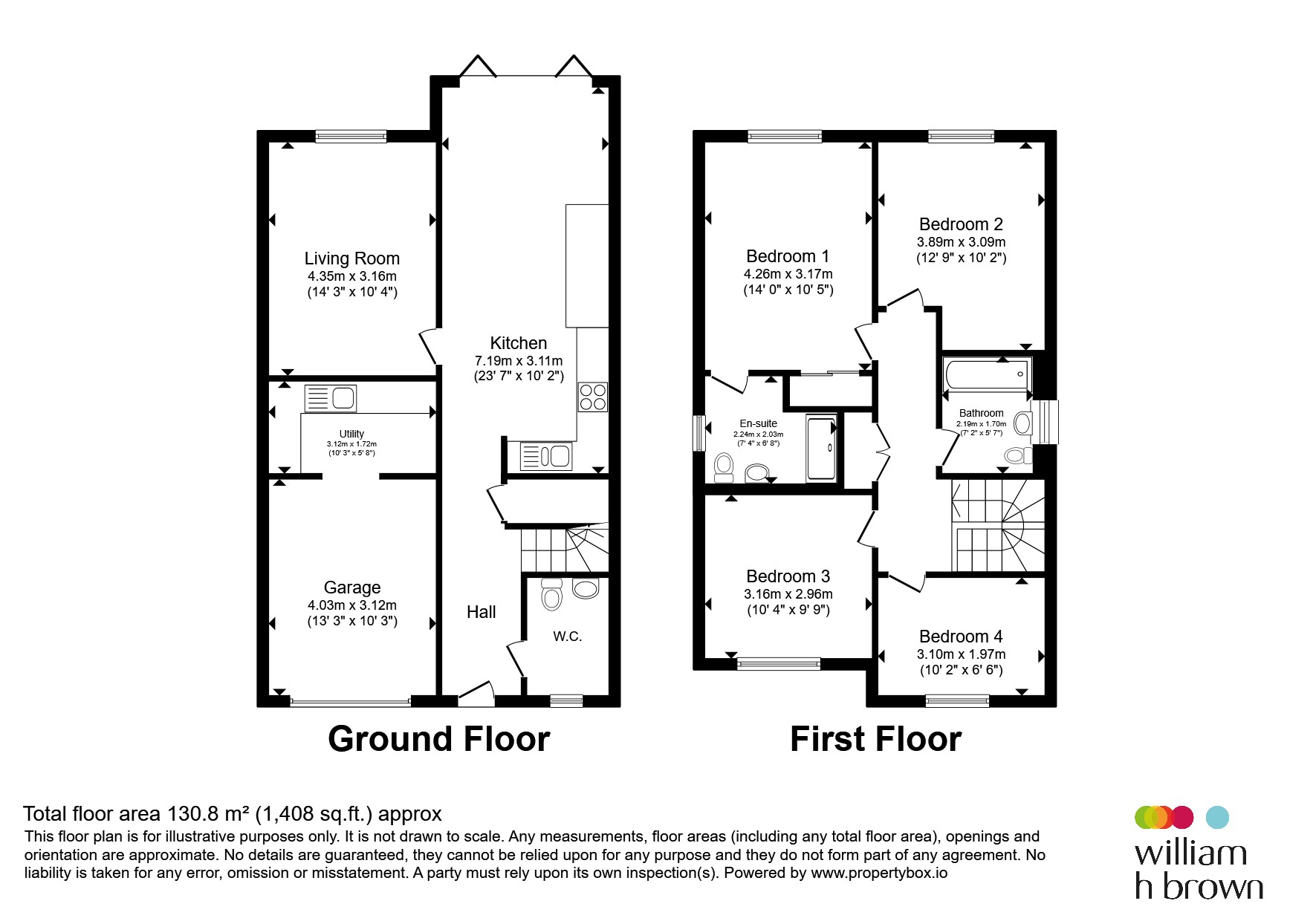 50, Cranleigh Road, Chesterfield floorplan