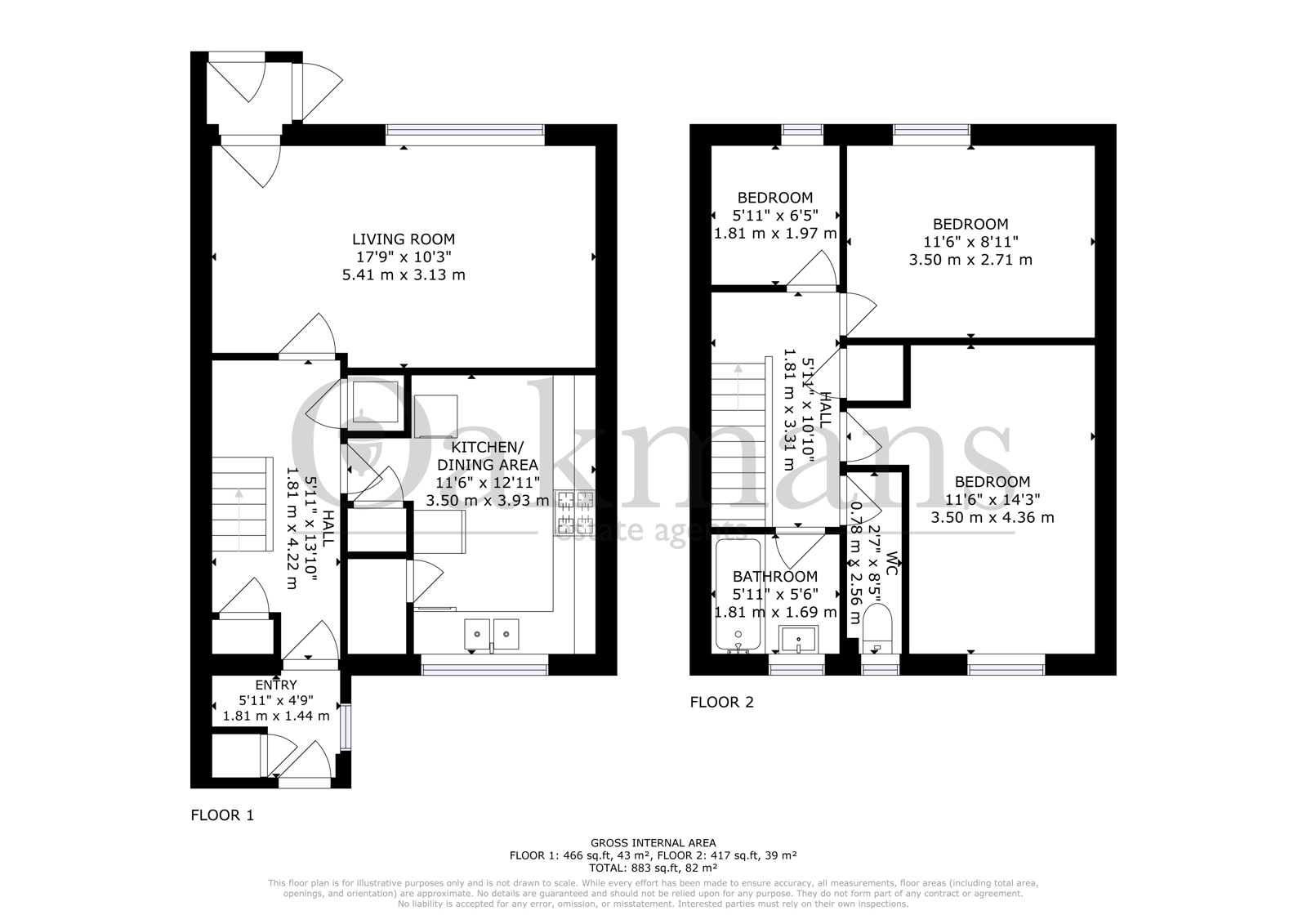 117, LYSANDER ROAD, BIRMINGHAM floorplan