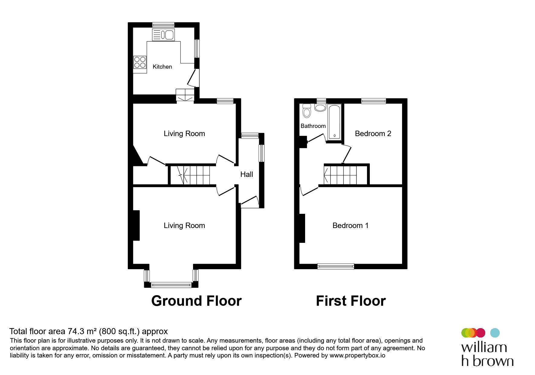 7, Heatherfield Road, Huddersfield floorplan