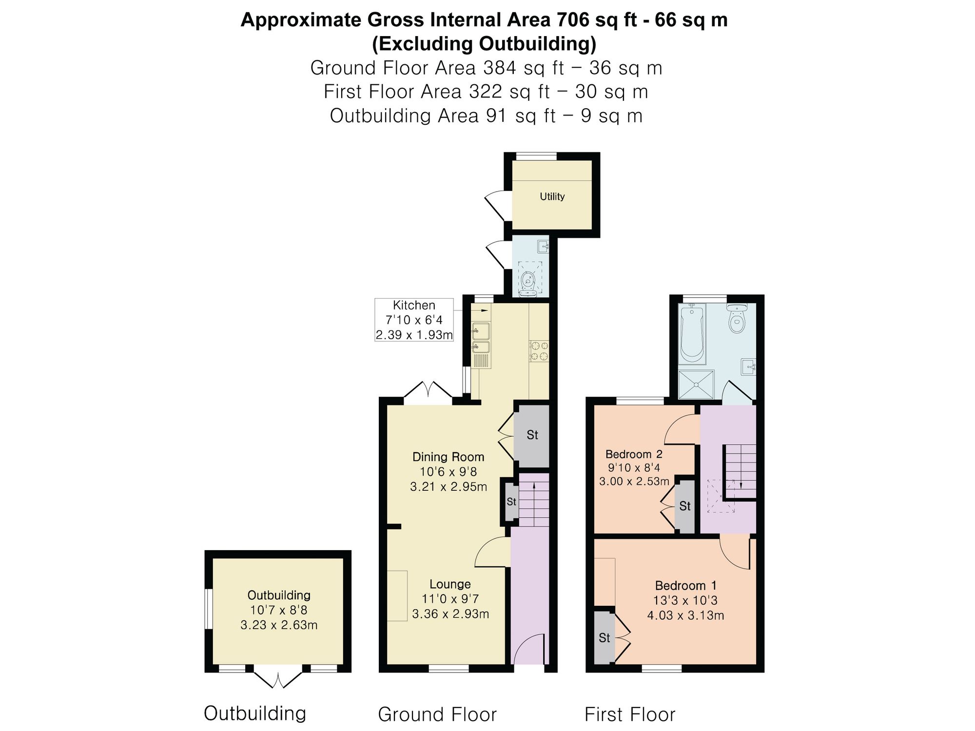 23 Railway Place, Hertford floorplan