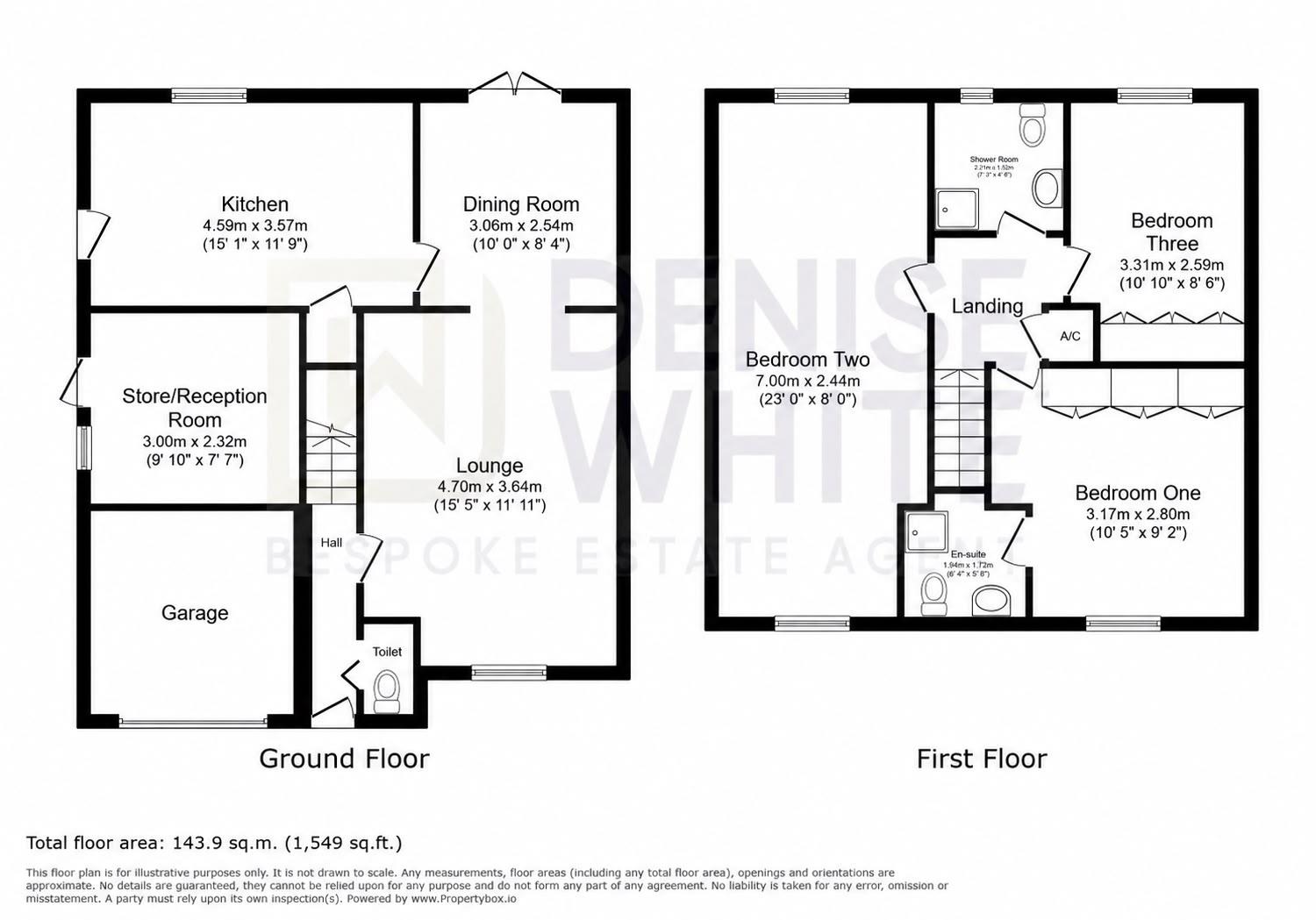 9, Forefield Grove, Stoke-On-Trent floorplan
