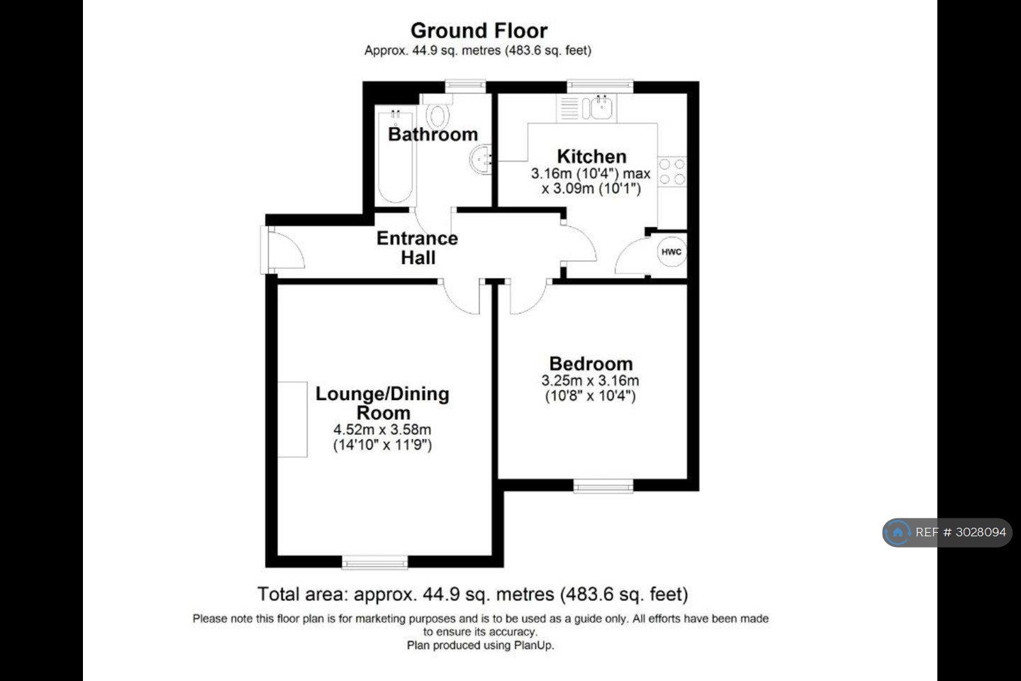 B Banyard Close, Cheltenham floorplan